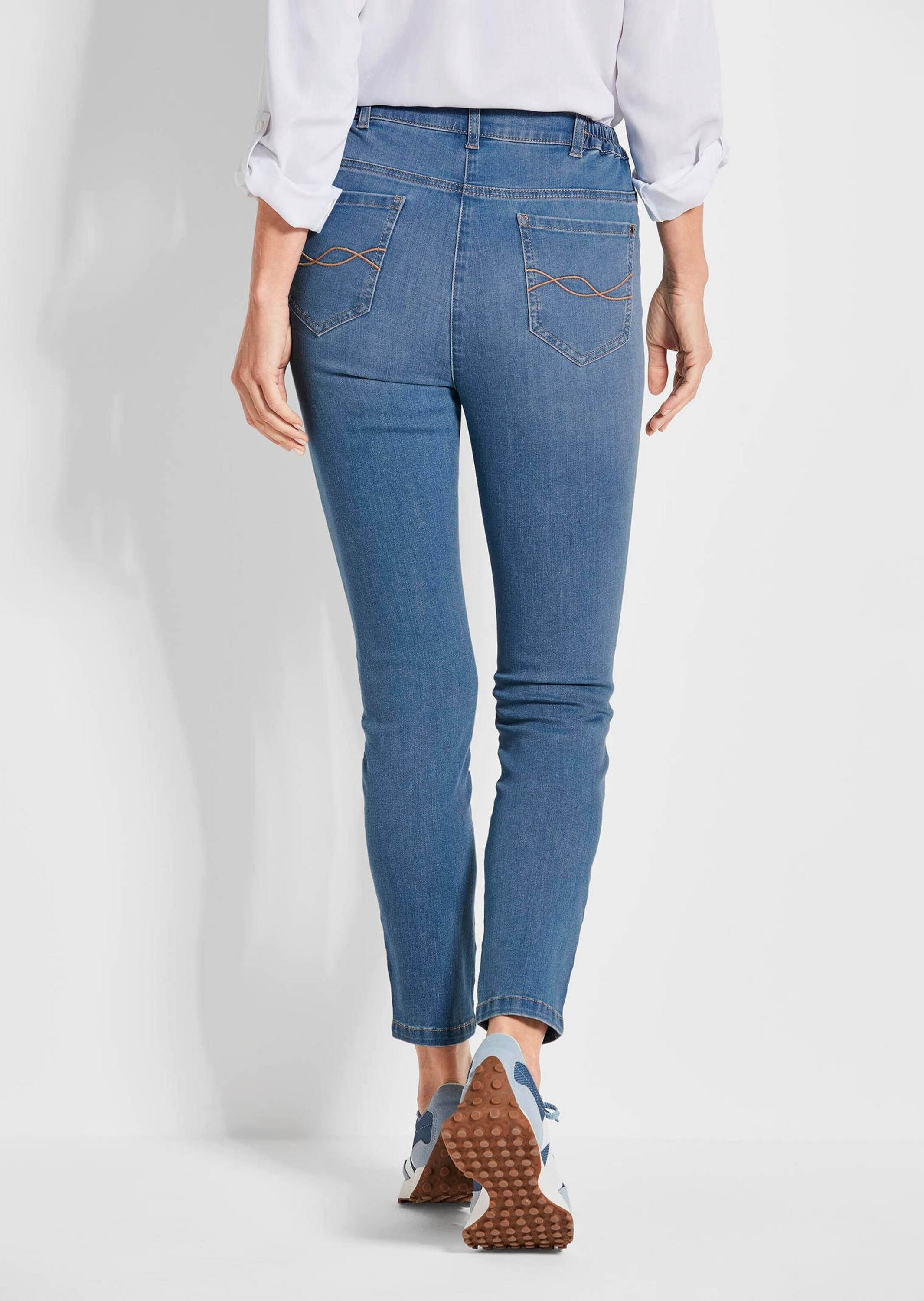 GOLDNER 7/8-Hose »7/8-Jeanshose BELLA Verkürzte Jeanshose BELLA«