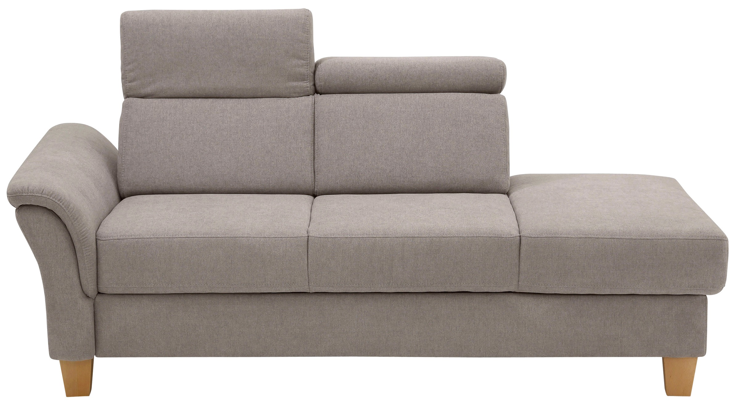 Home affaire Recamiere "Conville" incl. Kopfteilverstellung, Federkern, wah günstig online kaufen