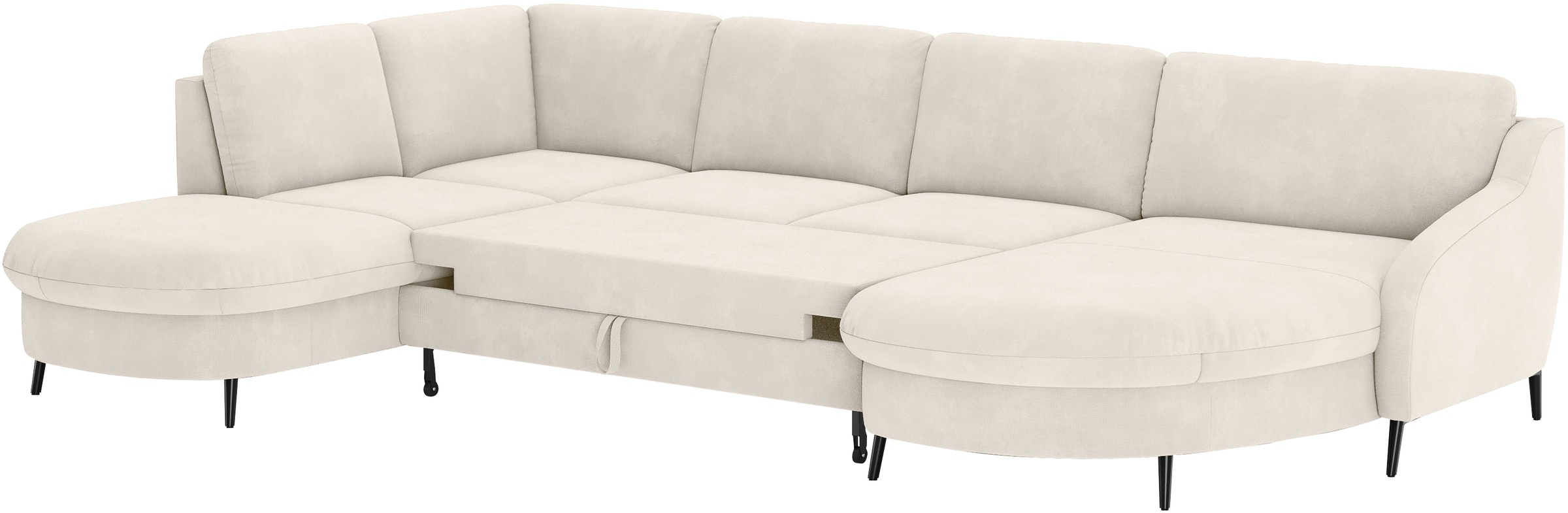 sit&more Wohnlandschaft »Soul U-Form«, wahlweise mit Bett und Bettkasten