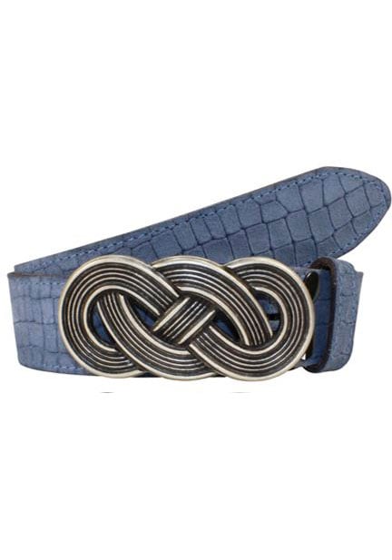 Rettungsring Gürtel Ledergürtel mit austauschbarer Schließe "Acht Im Kreis" günstig online kaufen