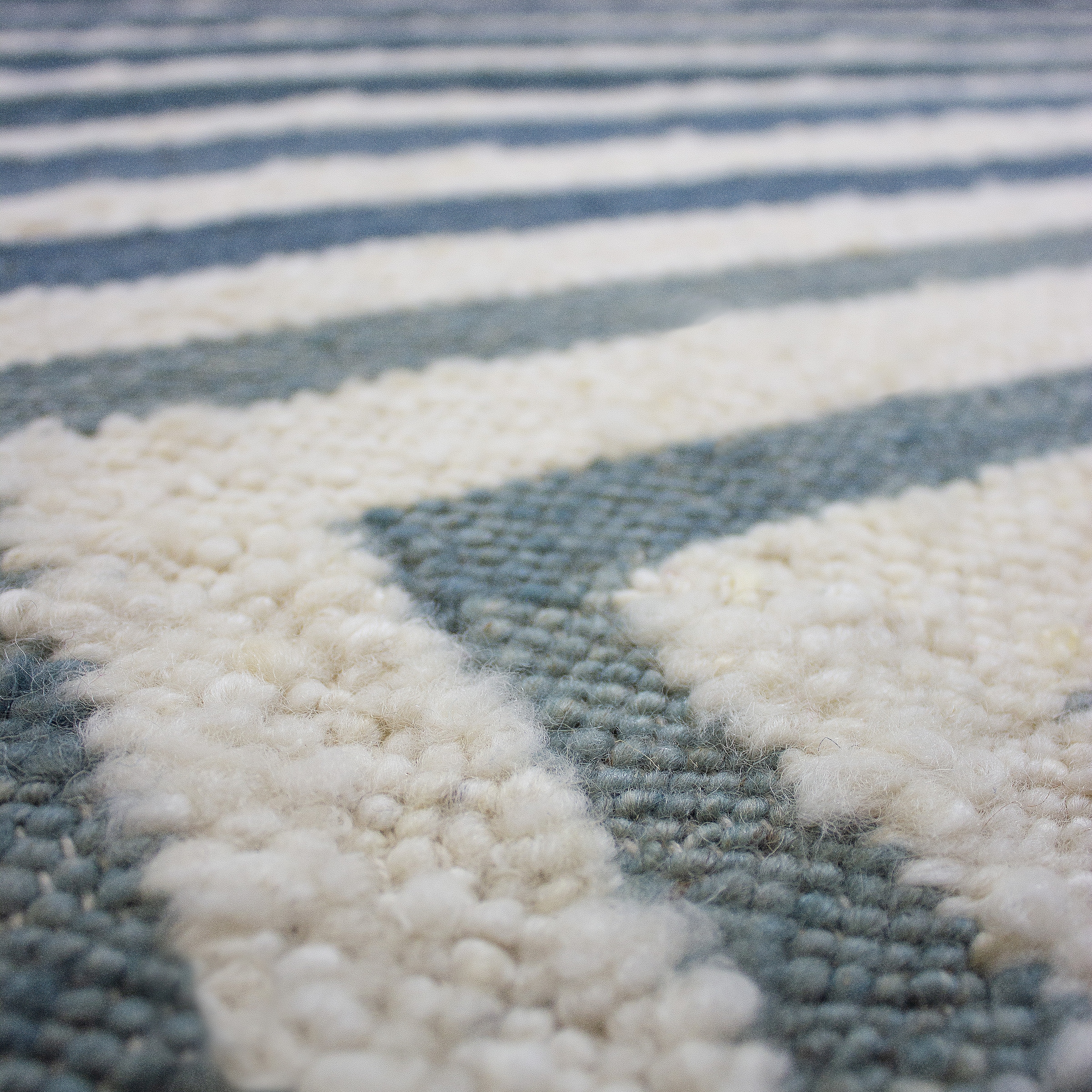 FLAIR RUGS Teppich »BOUCLE WOOL FRAME« rechteckig 0 mm Höhe