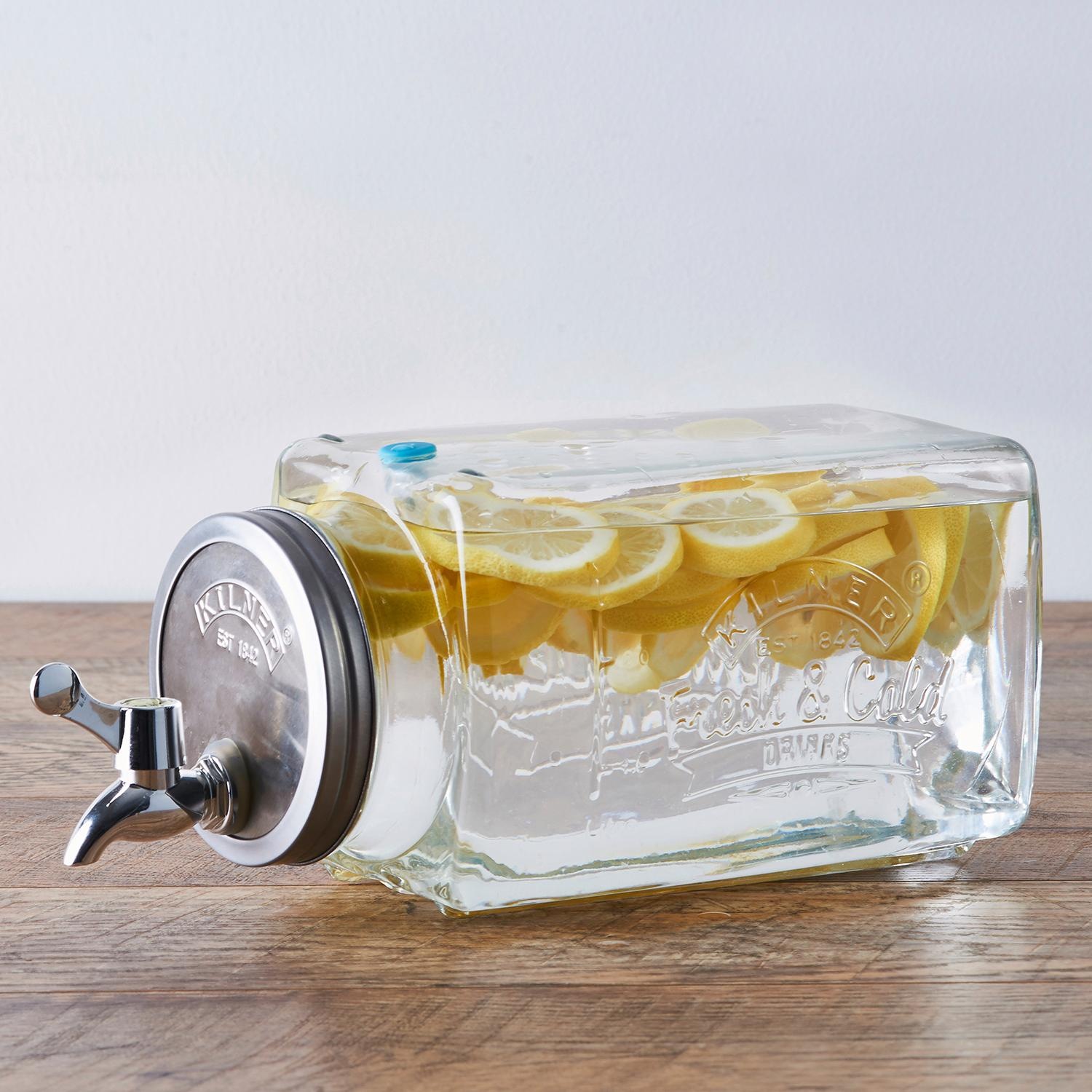 KILNER Getränkespender »"Fridge Drinks"«, für den Kühlschrank, Inhalt 3 Liter