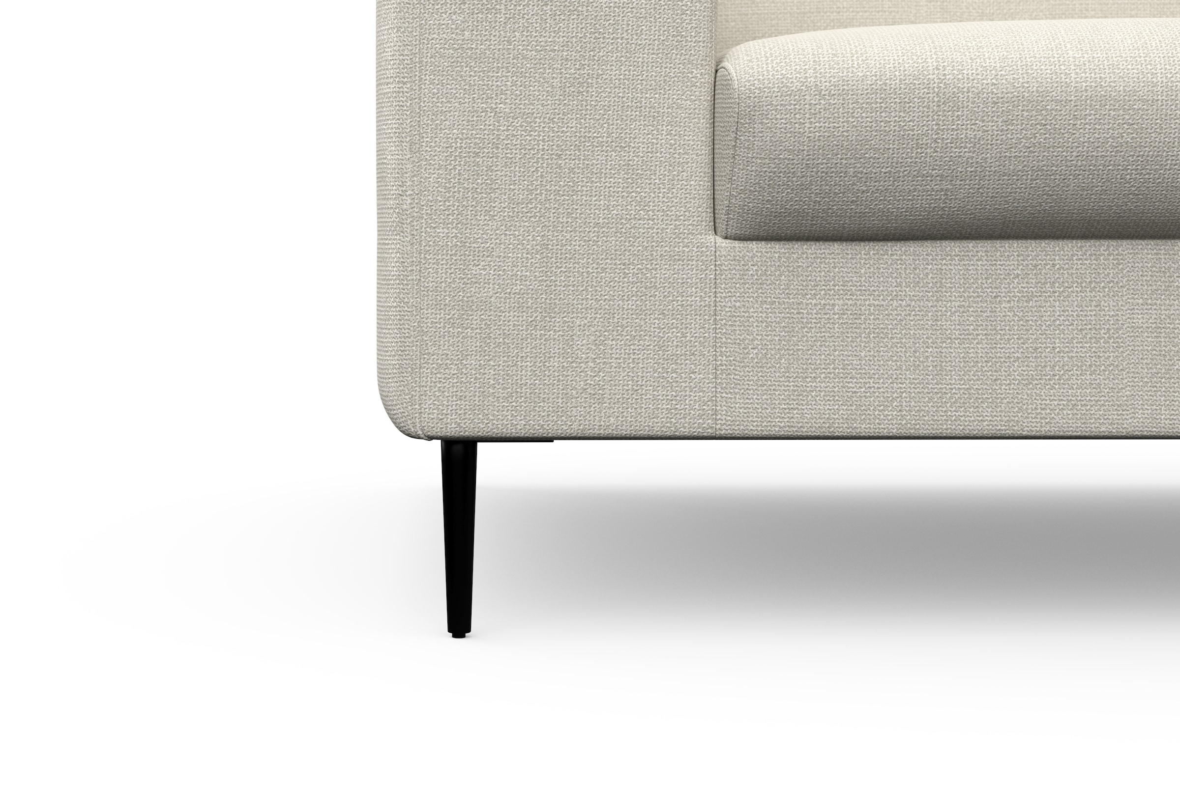 DOMO collection Ecksofa »Modica, zeitlos und elegant, L-Form«, moderne Optik mit extrabreiter Recamiere, auch in Cord