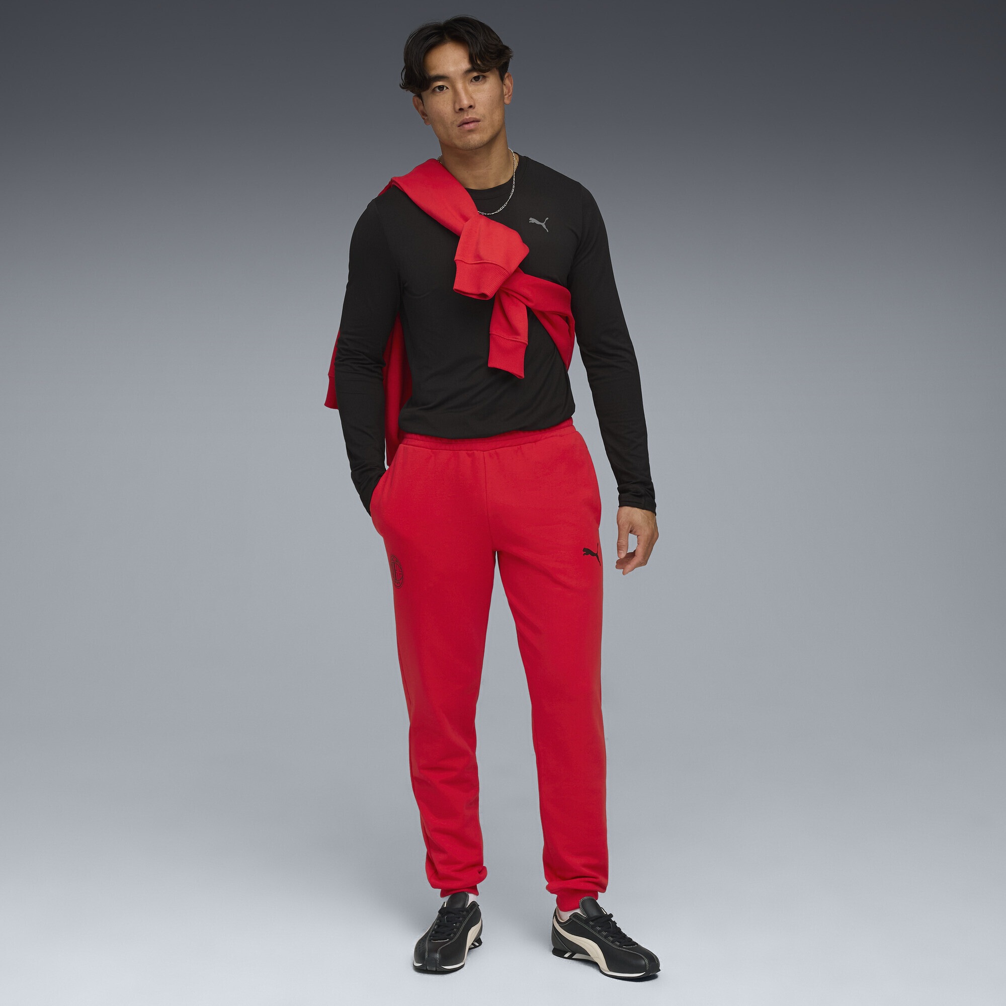 PUMA Sporthose »AC Milan FtblEssentials Hose Herren«