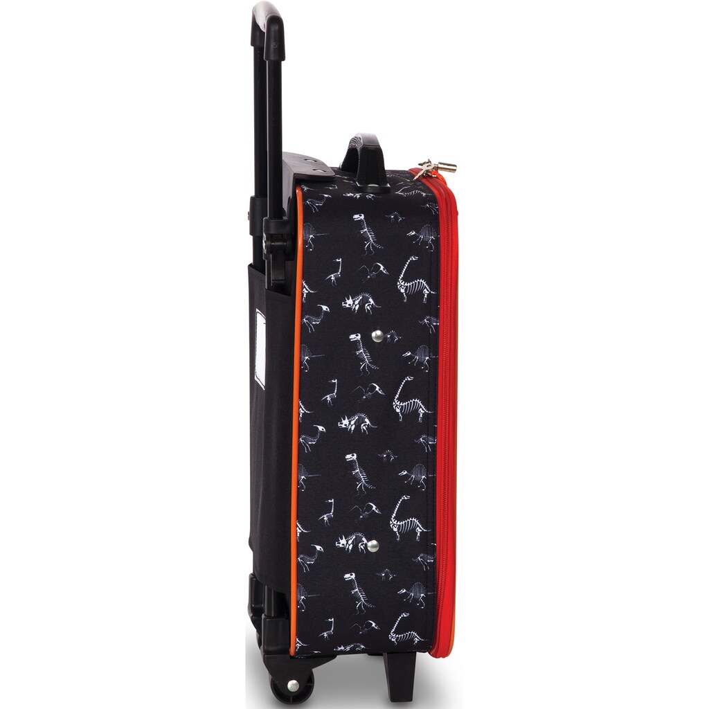 fabrizio® Kinderkoffer »Kindertrolley, schwarz/rot«