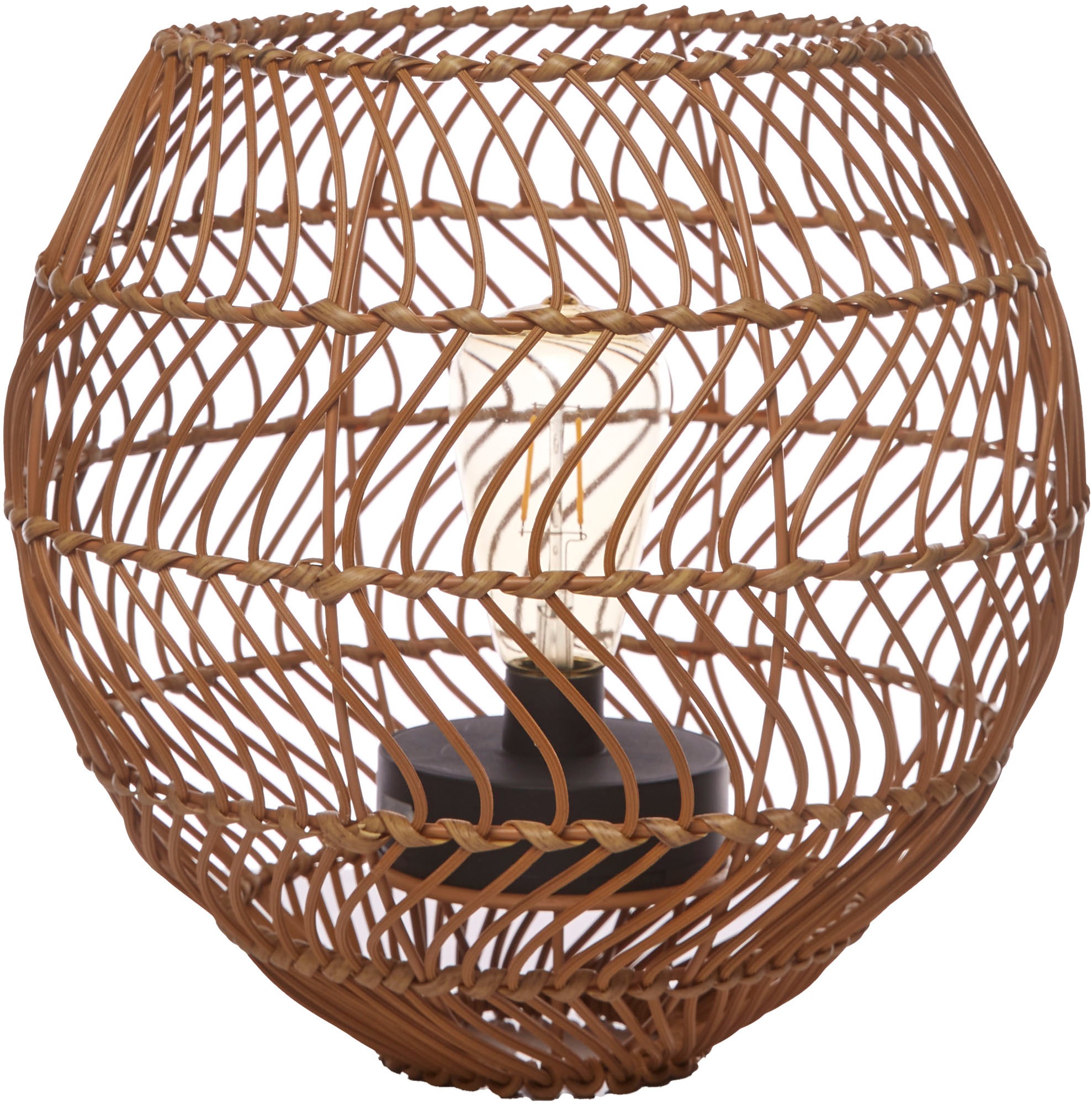 LUXFORM Gartenleuchte "Luxform USB Sollèr", H: 29,5cm, 1 Stk., braun, Leuchten, LED-Gartenleuchte, Akkubetrieben, aufladbar über USB