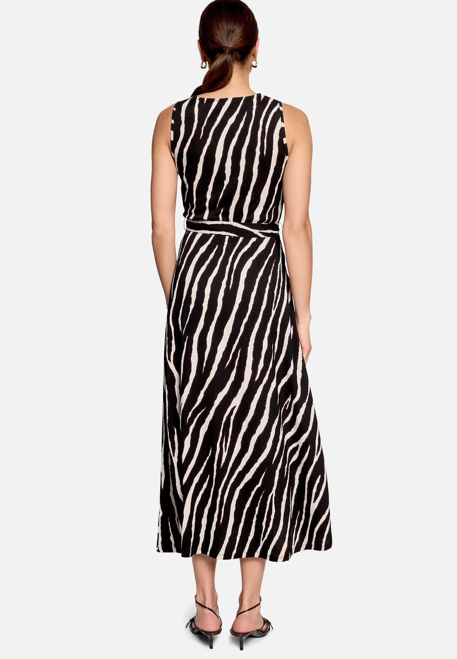Zero Jerseykleid »Damen mit Gürtel« Bindegürtel