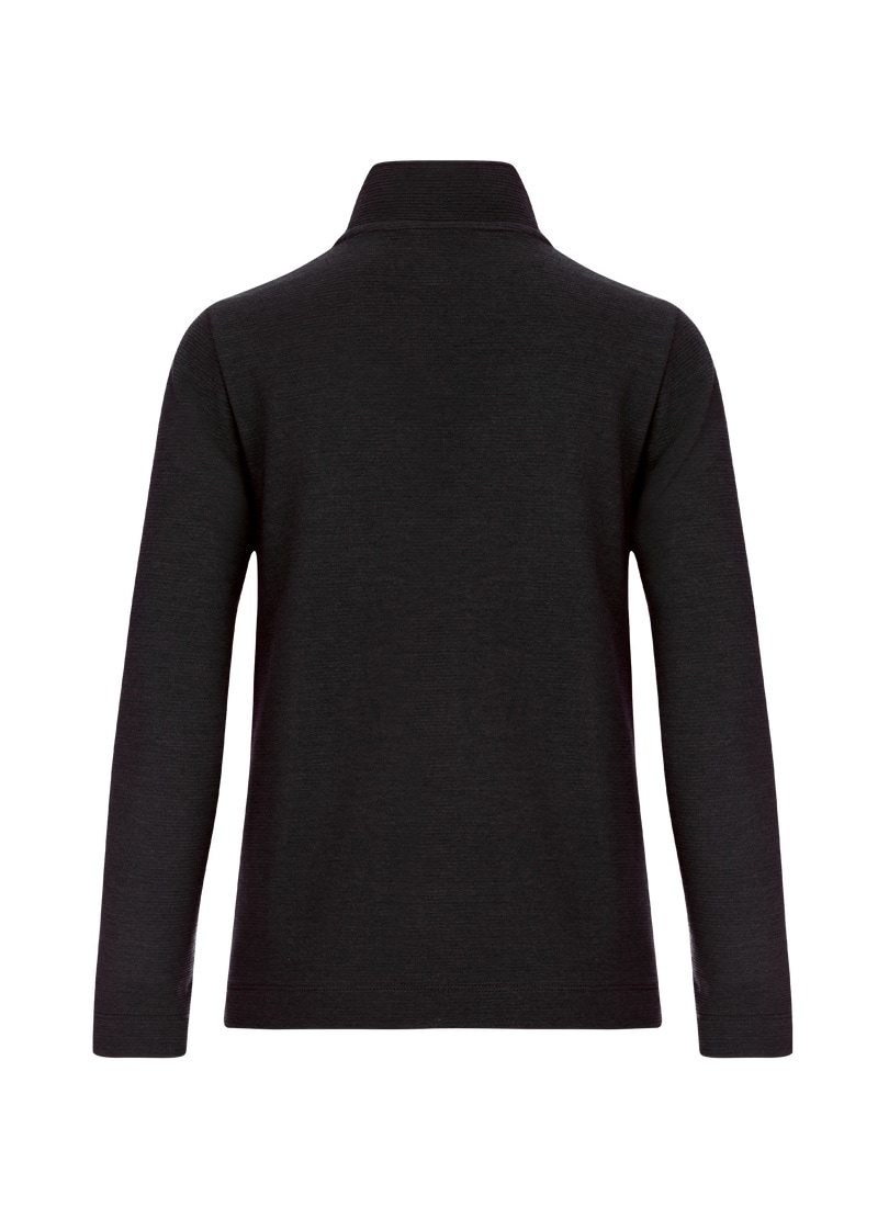 Trigema Sweatjacke »TRIGEMA Jacke mit funkelnden Strass-Steinen« 1 Stk.