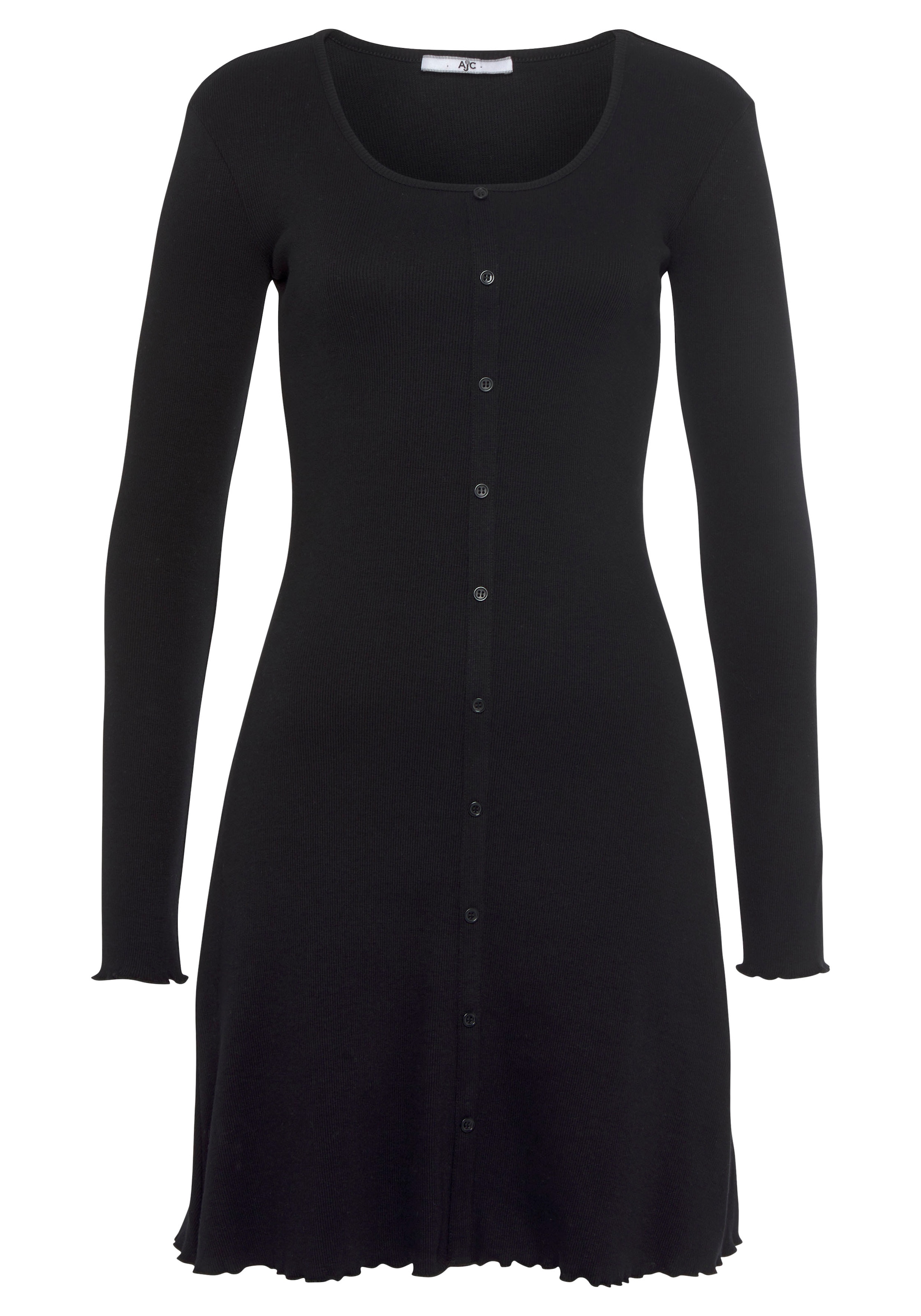 AJC Minikleid, mit Zierknopfleiste