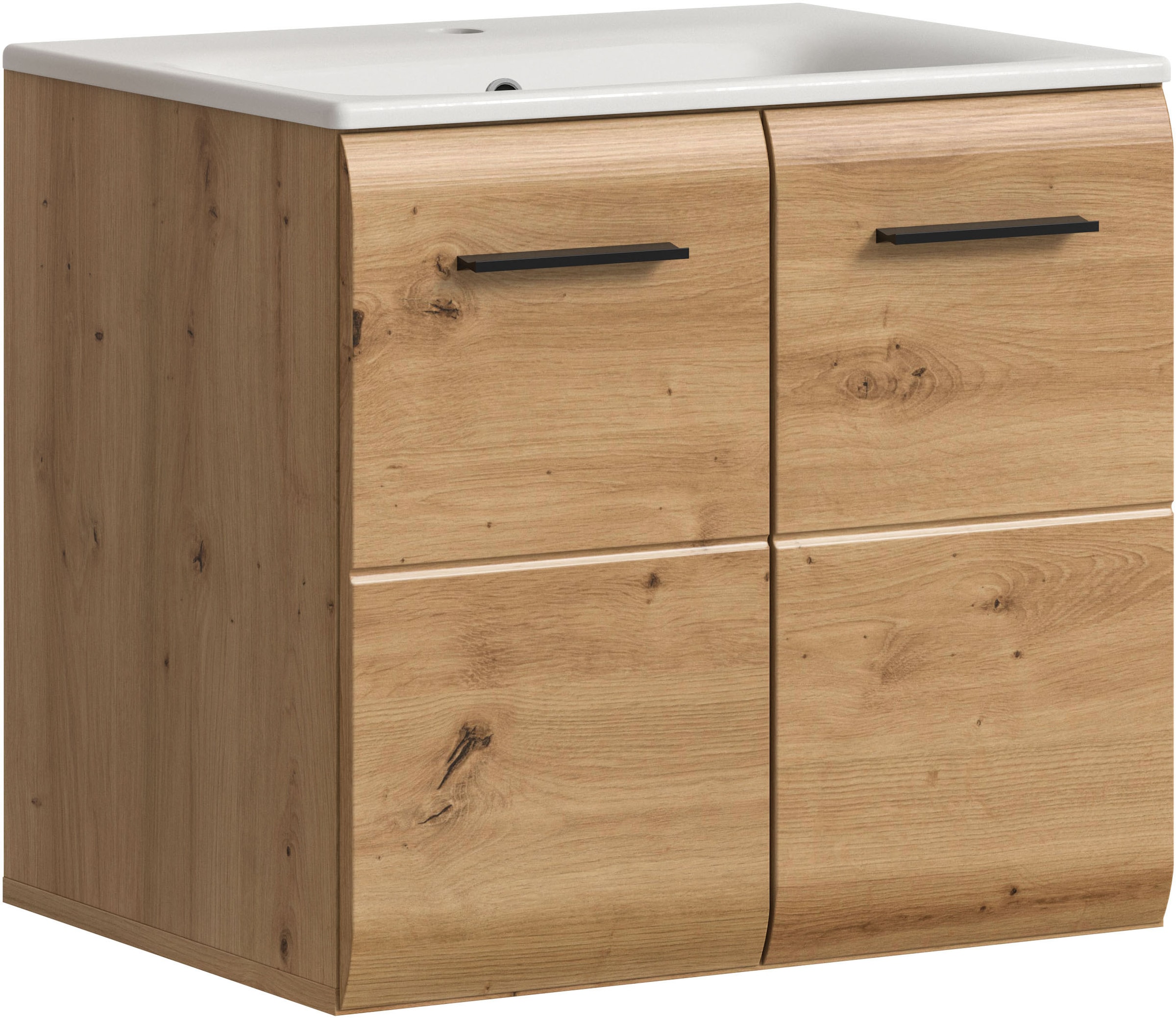 INOSIGN Waschbeckenunterschrank, (2 St.), Florenz, Waschtisch inkl. Waschbe günstig online kaufen