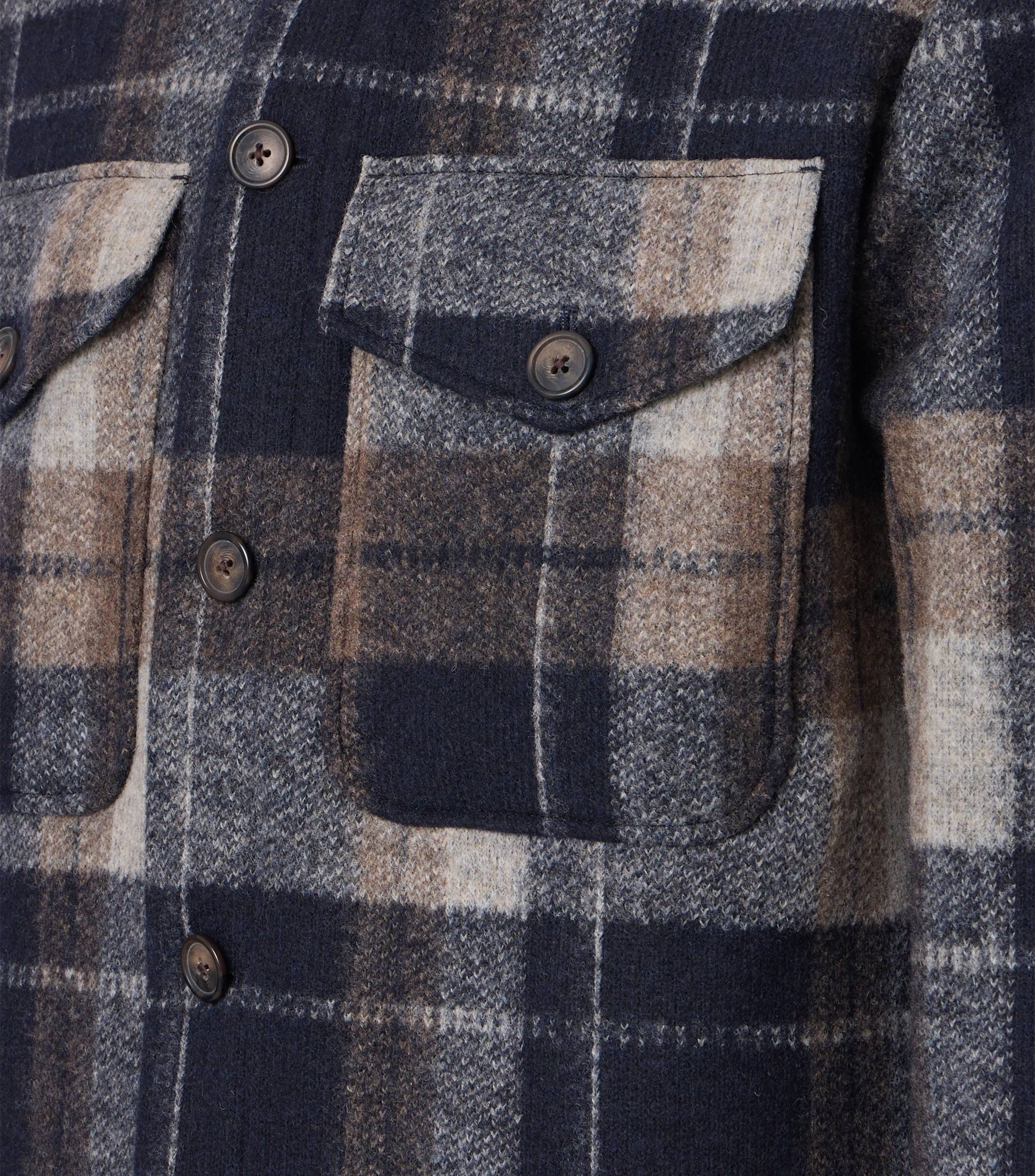 VENTI Langarmhemd »VENTI Hemdjacke kariert«