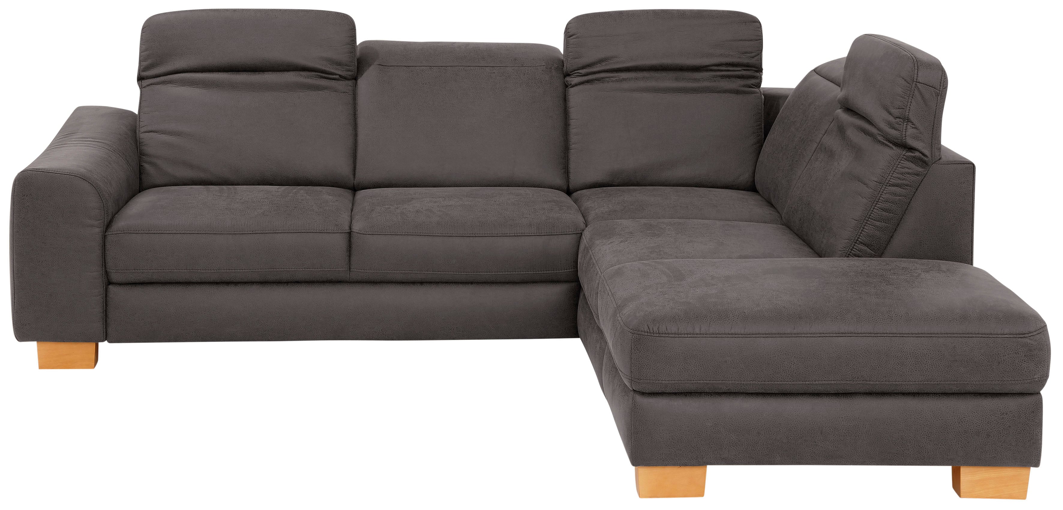 Home affaire Ecksofa "Dundee L-Form" wahlweise mit Kopfteilverstellung und zusätzlich mit Schlaffunktion