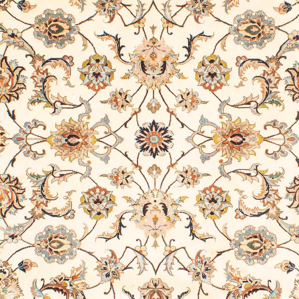 Wohnen Teppiche morgenland Wollteppich »Kaschmar Blumenmuster Beige 305 x 200 cm«, rechteckig, 1 mm Höhe, Unikat mit Zertifikat Wohnen Teppiche morgenland Wollteppich »Kaschmar Blumenmuster Beige 305 x 200 cm«, rechteckig, 1 mm Höhe, Unikat mit Zertifikat