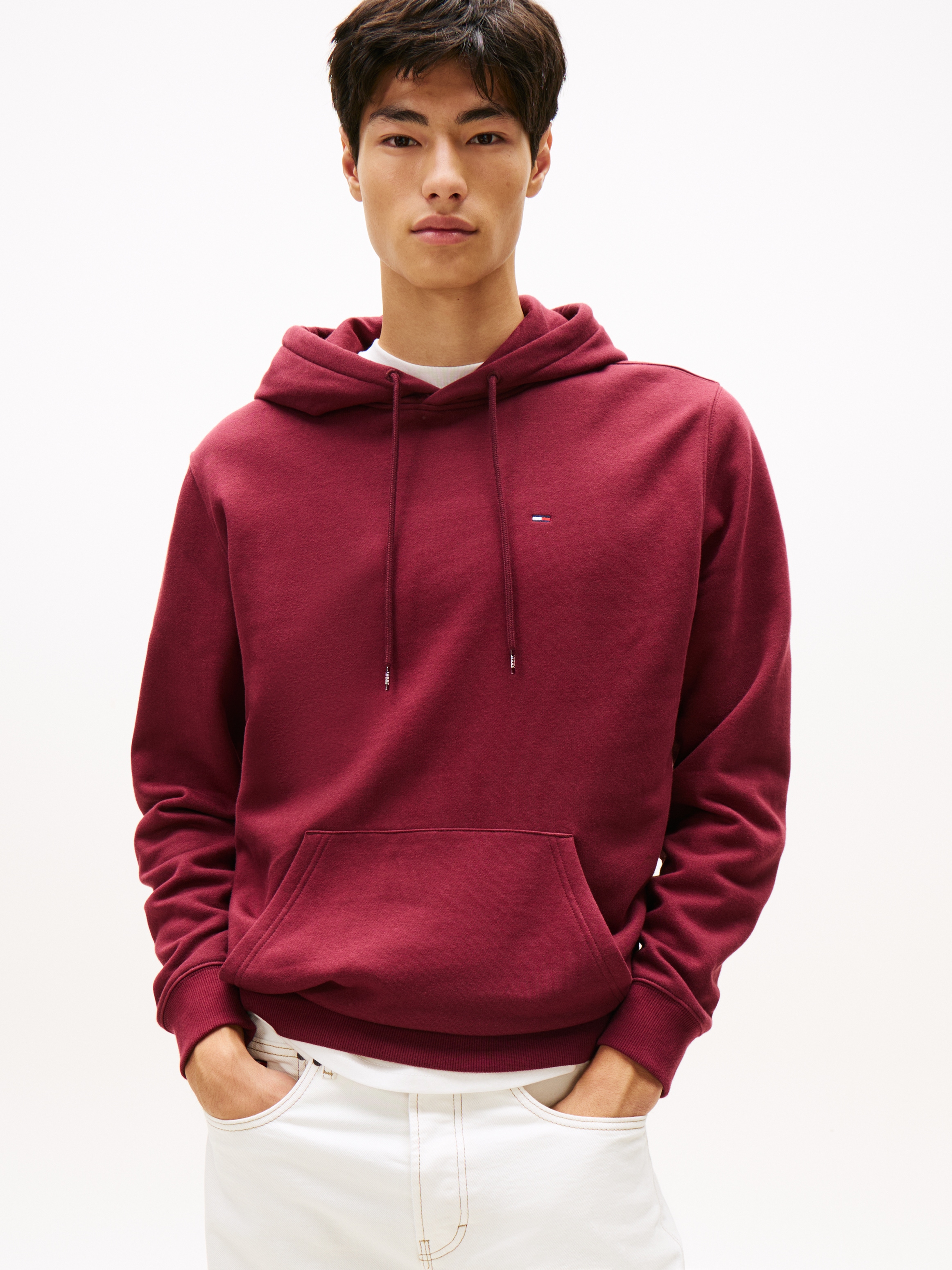 Tommy Jeans Sweatshirt "TJM REG S FLAG HOODIE", mit bestickten Markenlogo a günstig online kaufen