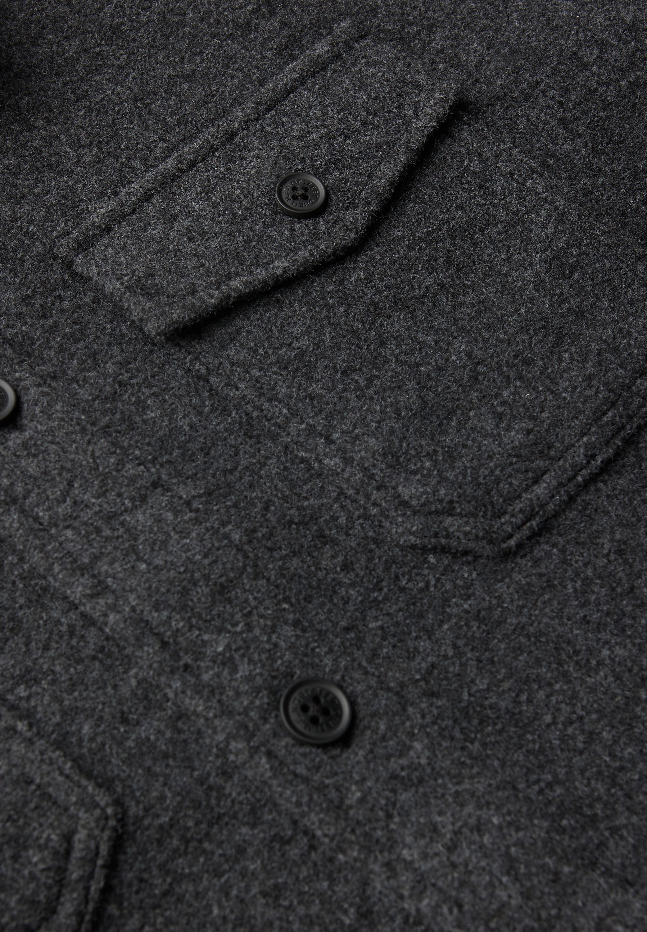 STREET ONE MEN Cargojacke, ohne Kapuze, mit Knopfleiste