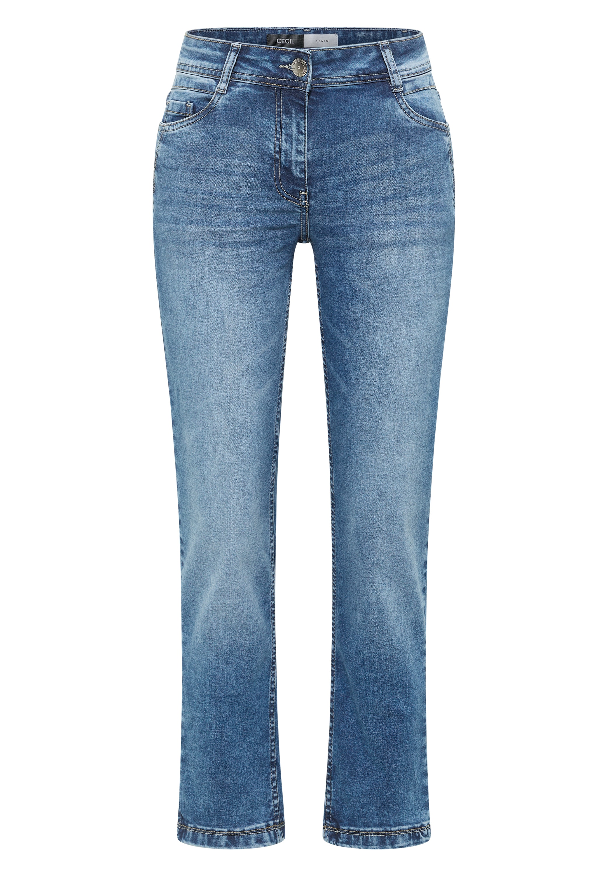 Cecil Comfort-fit-Jeans Middle Waist