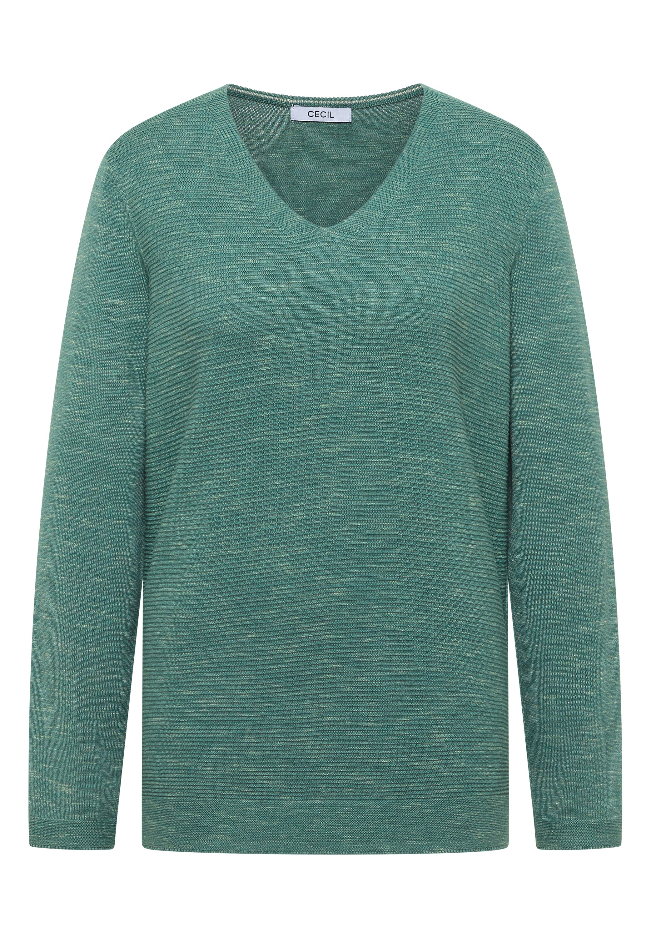 STREET ONE Strickpullover, im Melange Look
