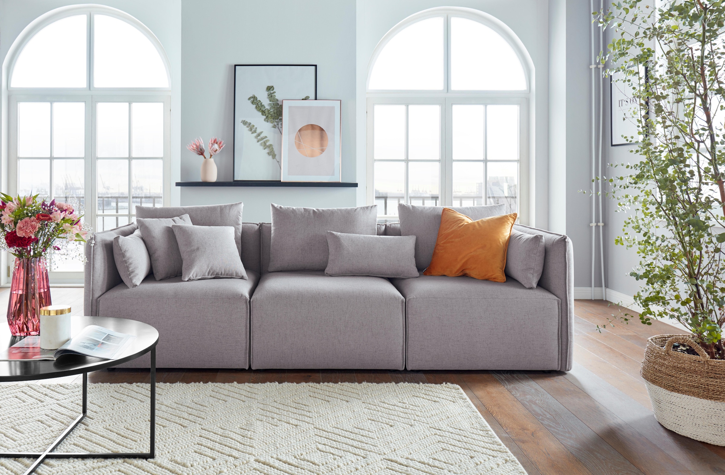 andas Sofa-Eckelement »Nöre«, Modul - zum Zusammenstellen; in vielen Bezugsqualitäten und Farben
