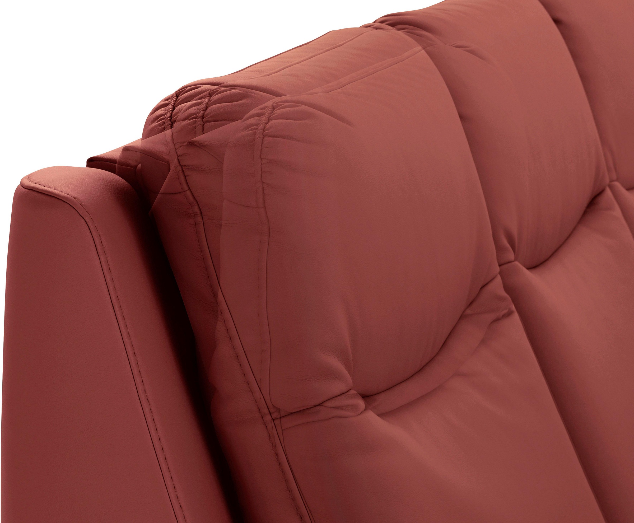 Thumbnail - sit&more 3-Sitzer "Boccaccio" inklusive Federkern und Kopfteilverstellung