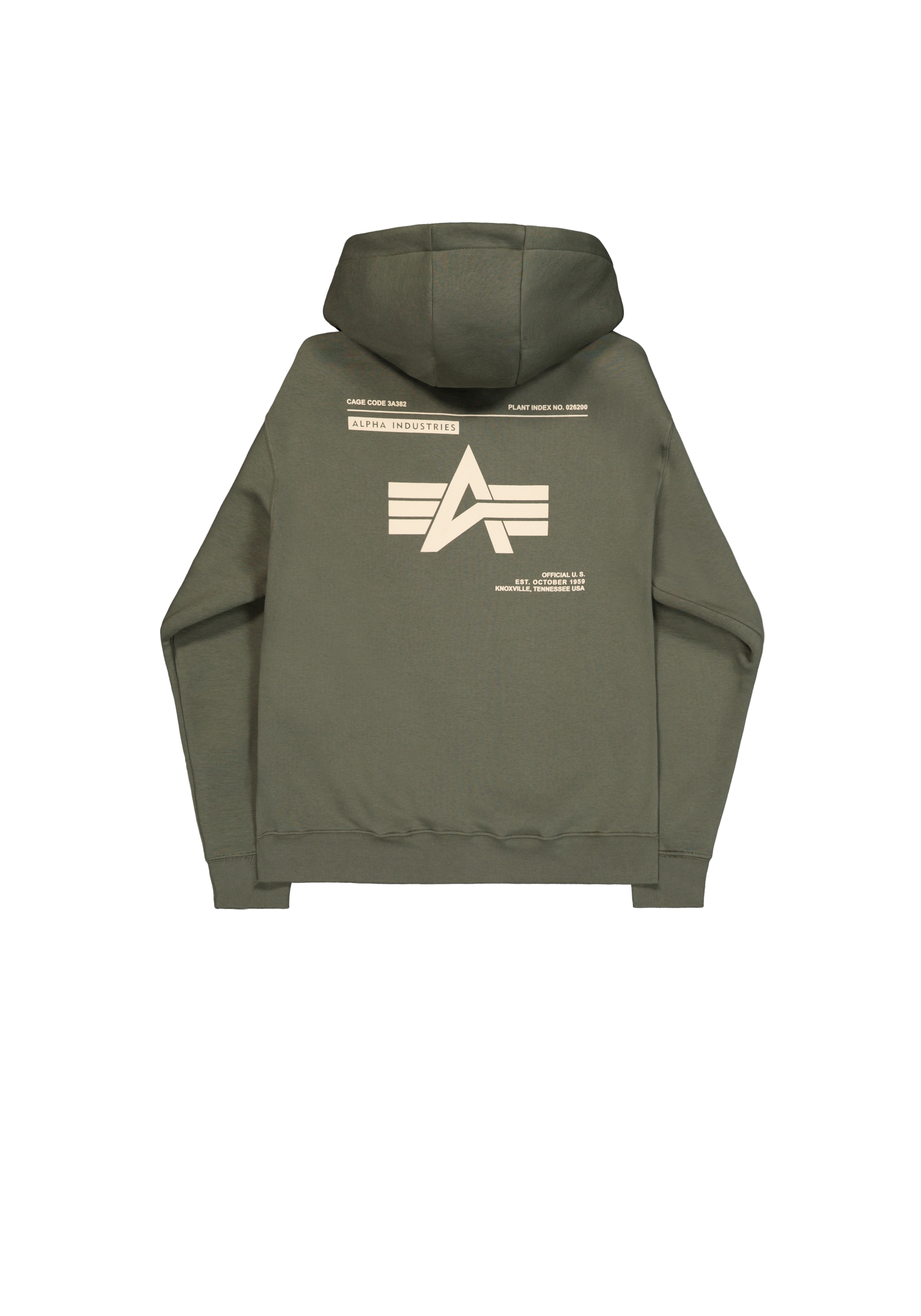 Alpha Industries Hoodie "Label Hoodie Zip Backprint" günstig online kaufen