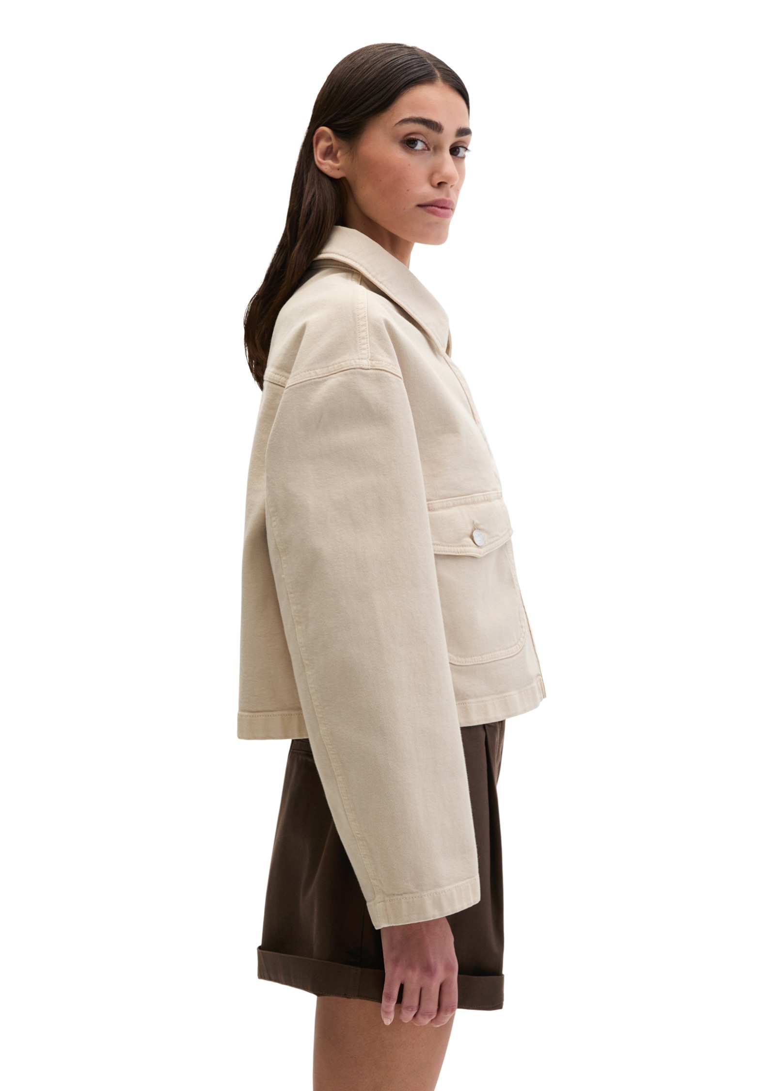 Marc OPolo Jeansjacke "aus Garment dyed Baumwolle" ohne Kapuze günstig online kaufen