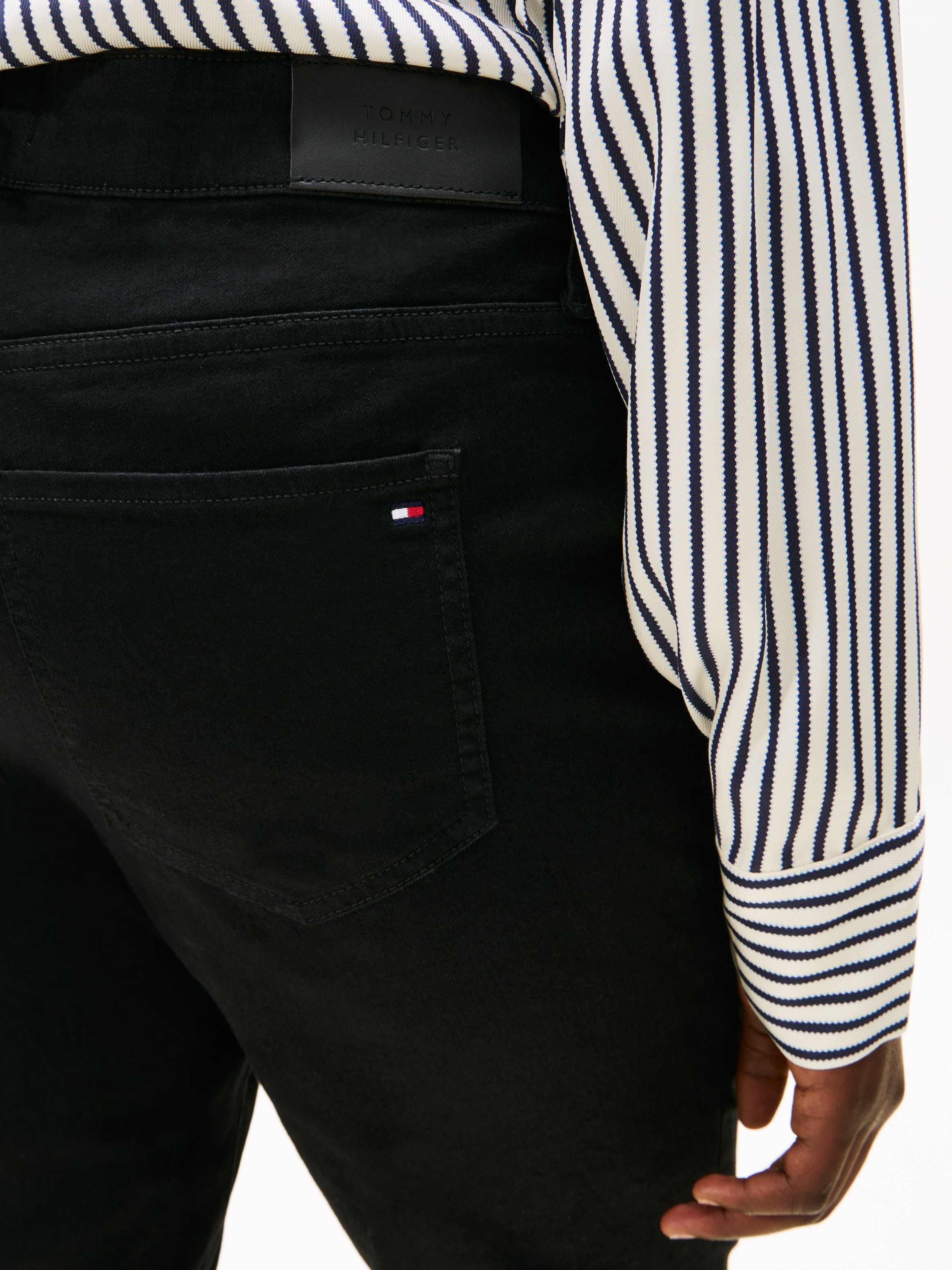 Tommy Hilfiger Curve Skinny-fit-Jeans "CRV DNM BLACK HARLEM U SKINNY HW" in günstig online kaufen