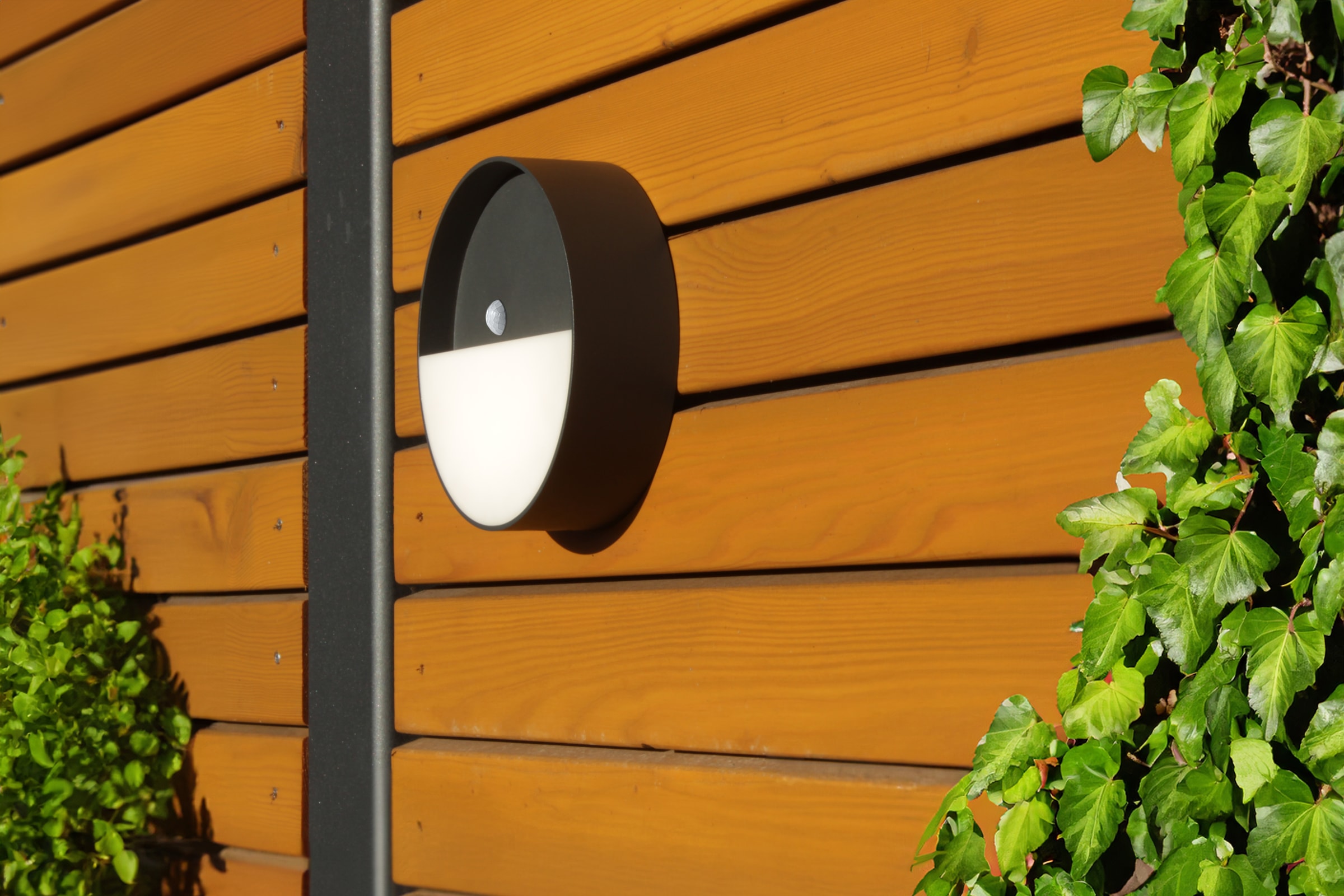 ECO-LIGHT LED Außen-Wandleuchte »LED-Wandleuchte MEG + PIR«, 1 flammig, Leuchtmittel LED-Board | LED fest integriert, Akku-Licht für Innen & Außen