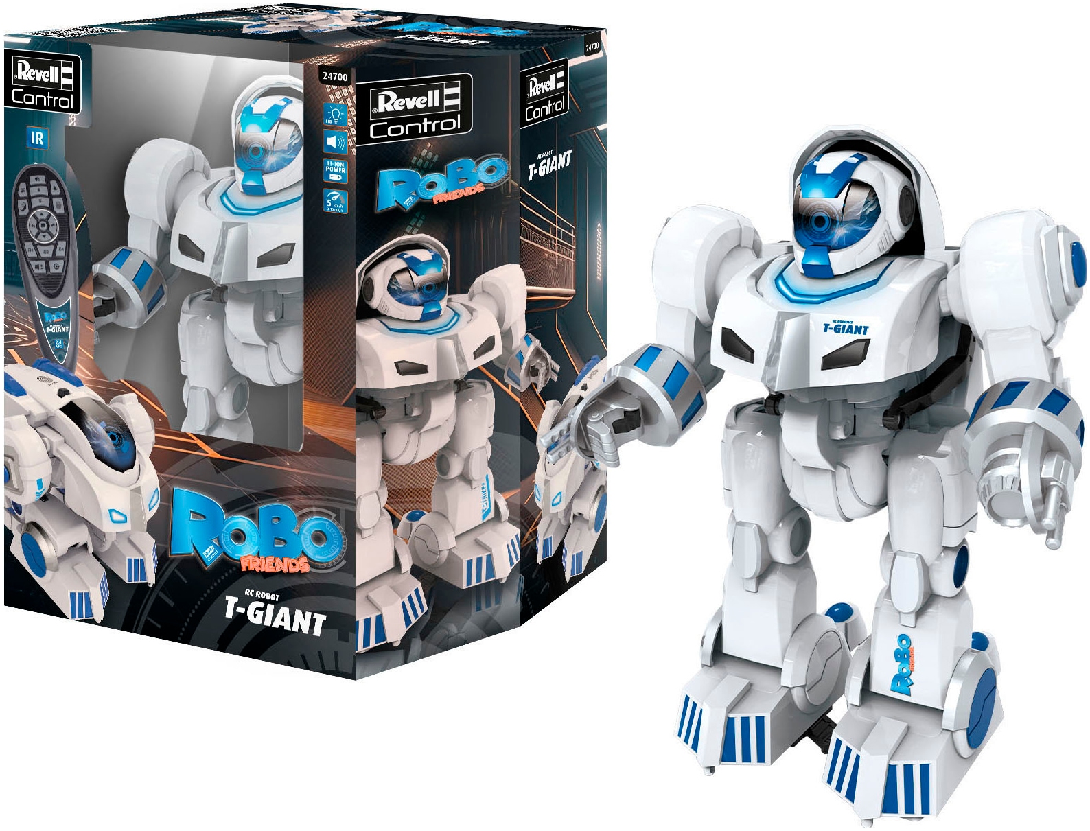 Revell® RC-Roboter »Revell® control, T-Giant«, mit IR Fernbedienung, Licht und Sound