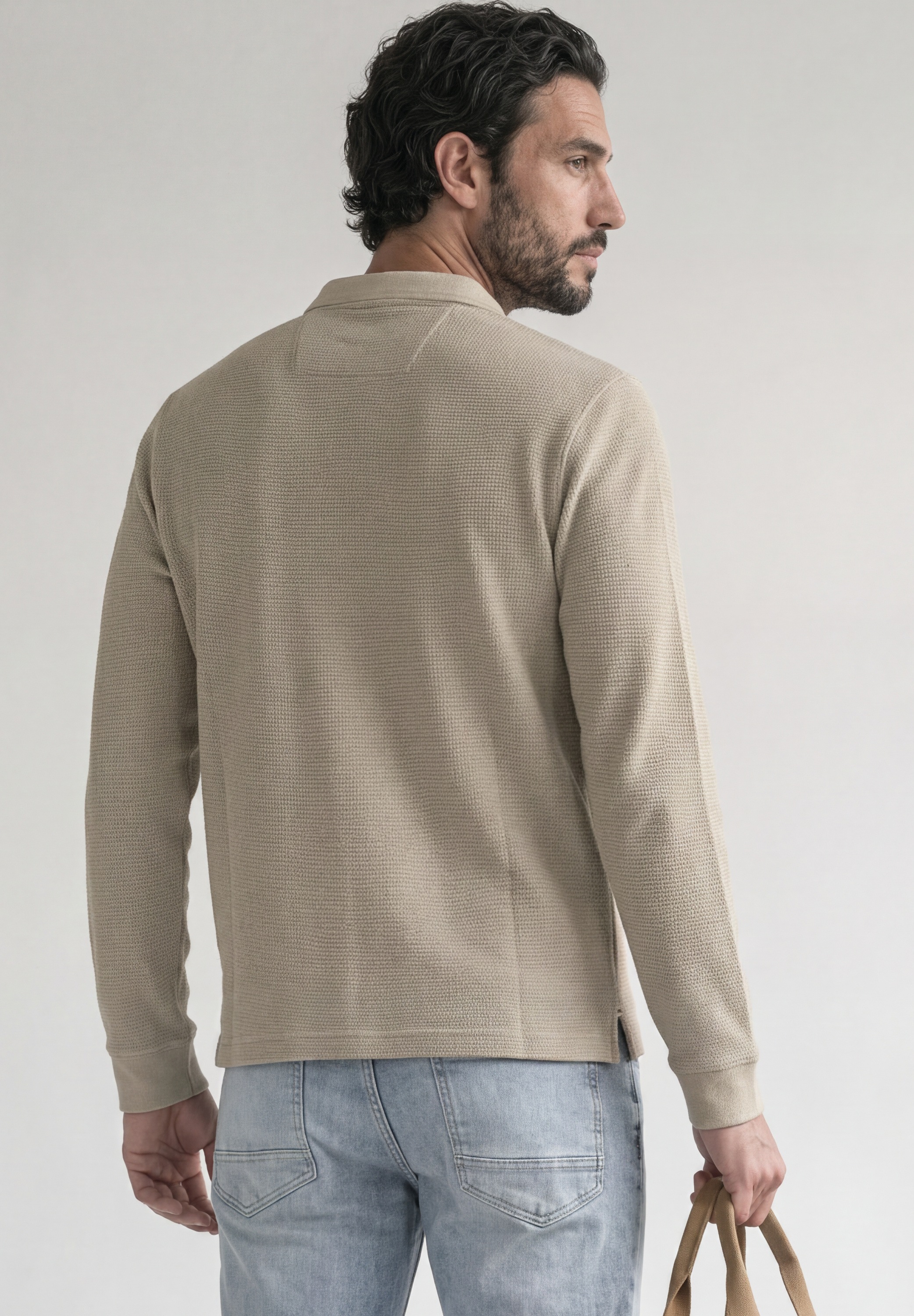 STREET ONE MEN Poloshirt im soften Baumwoll-Mix