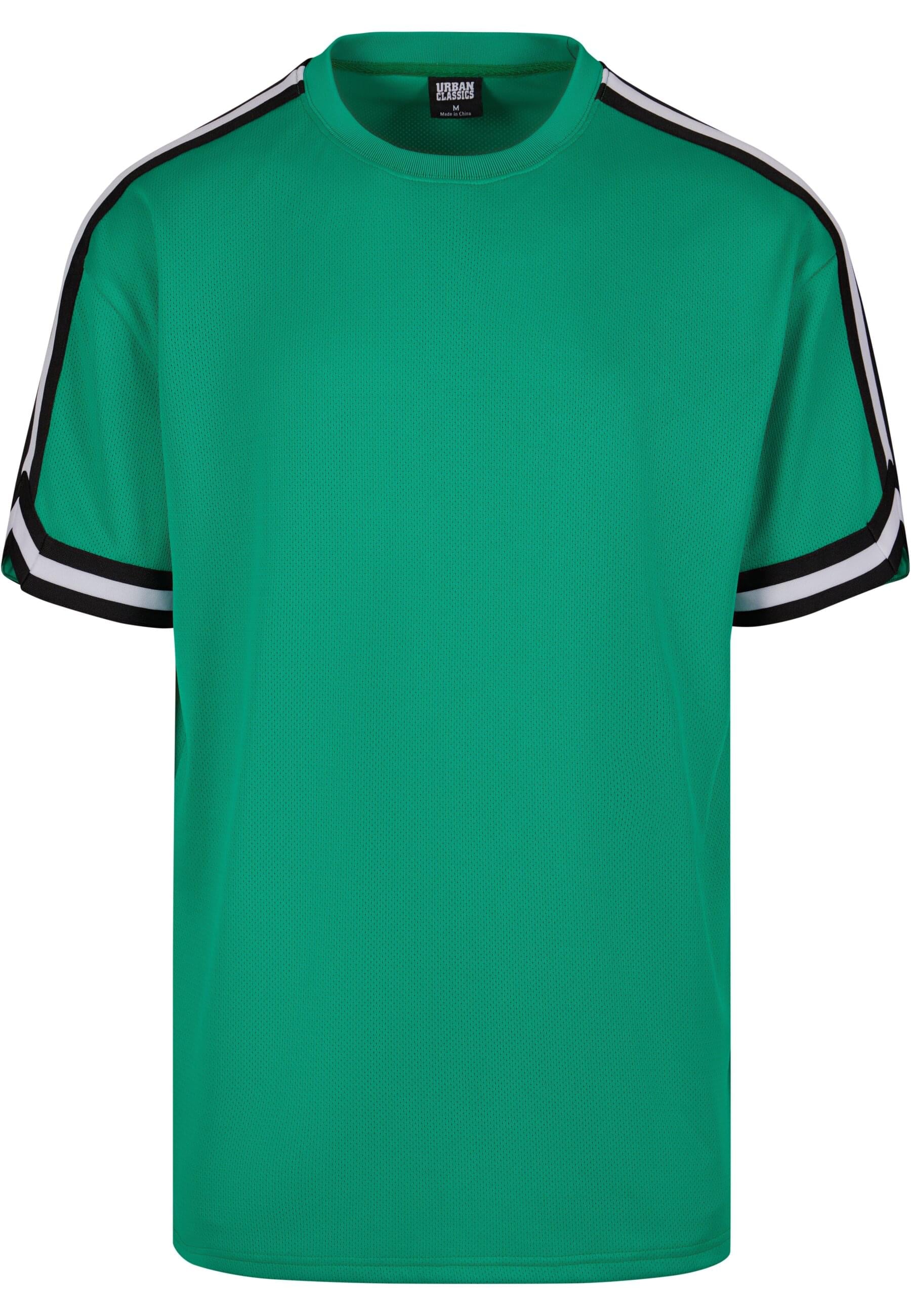 URBAN CLASSICS T-Shirt "Urban Classics Herren Oversized Stripes Mesh Tee" 1 günstig online kaufen