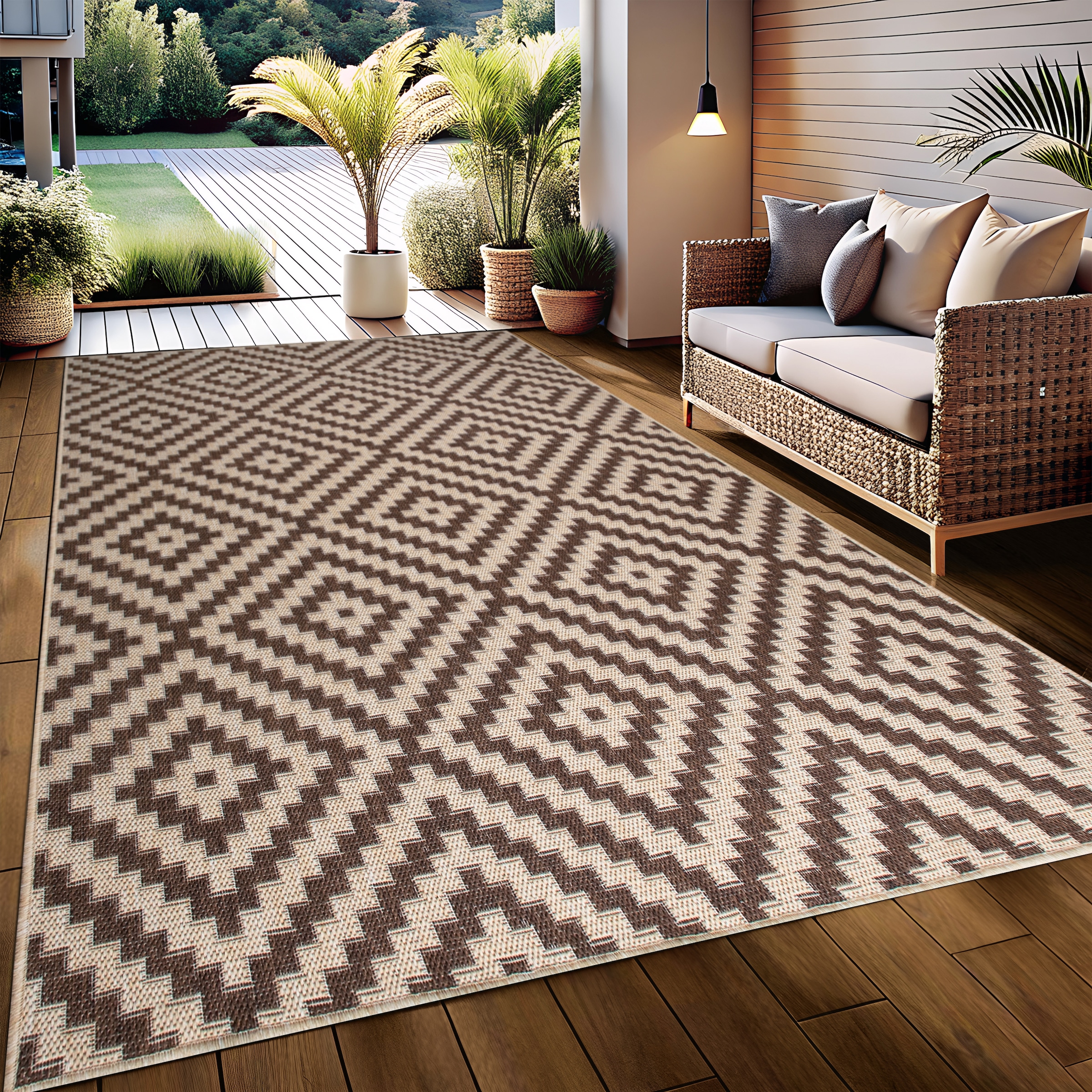 my home Teppich "Cordoba auch als Läufer erhältlich" rechteckig 3 mm Höhe I günstig online kaufen