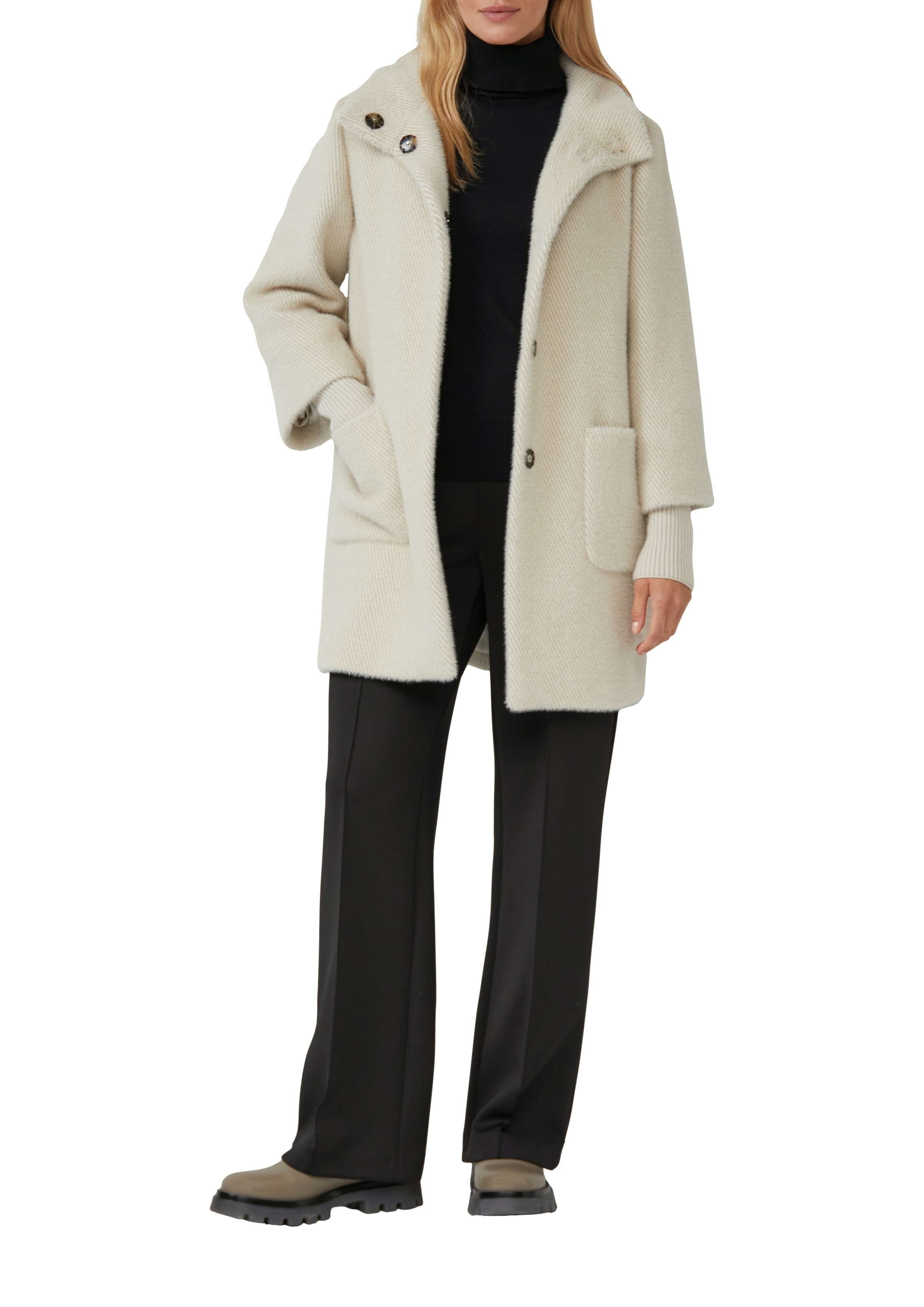 s.Oliver BLACK LABEL Wintermantel, mit Stehkragen günstig online kaufen