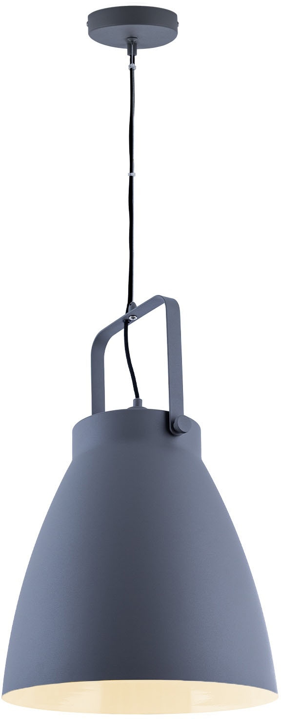Paco Home Pendelleuchte »BOONE PD«, 1 flammig, Leuchtmittel E27 | ohne Leuchtmittel, Stehleuchte Modern Wohnzimmer Industrial Scheinwerfer Design E27