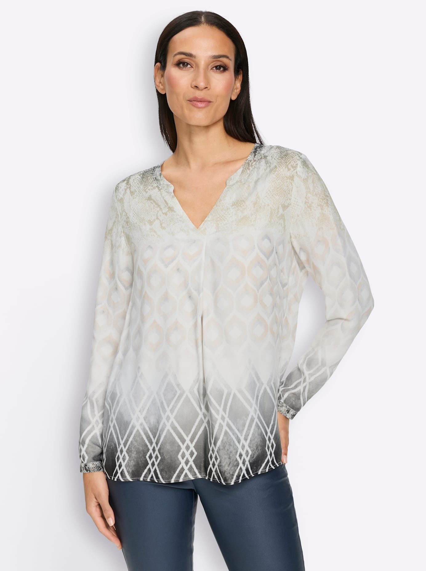 heine Druckbluse