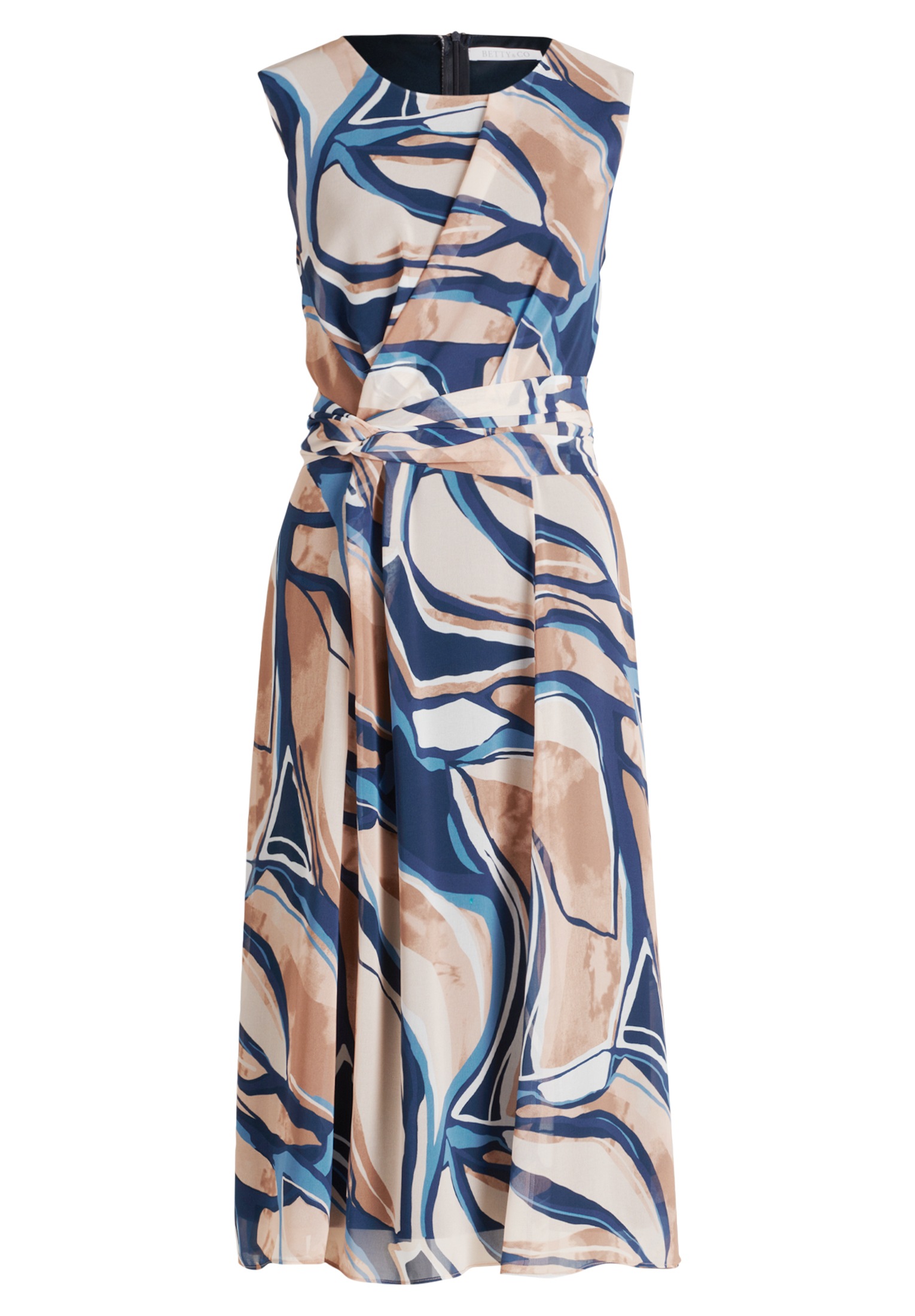 Betty&Co Chiffonkleid "Betty & Co Chiffonkleid ohne Arm" günstig online kaufen