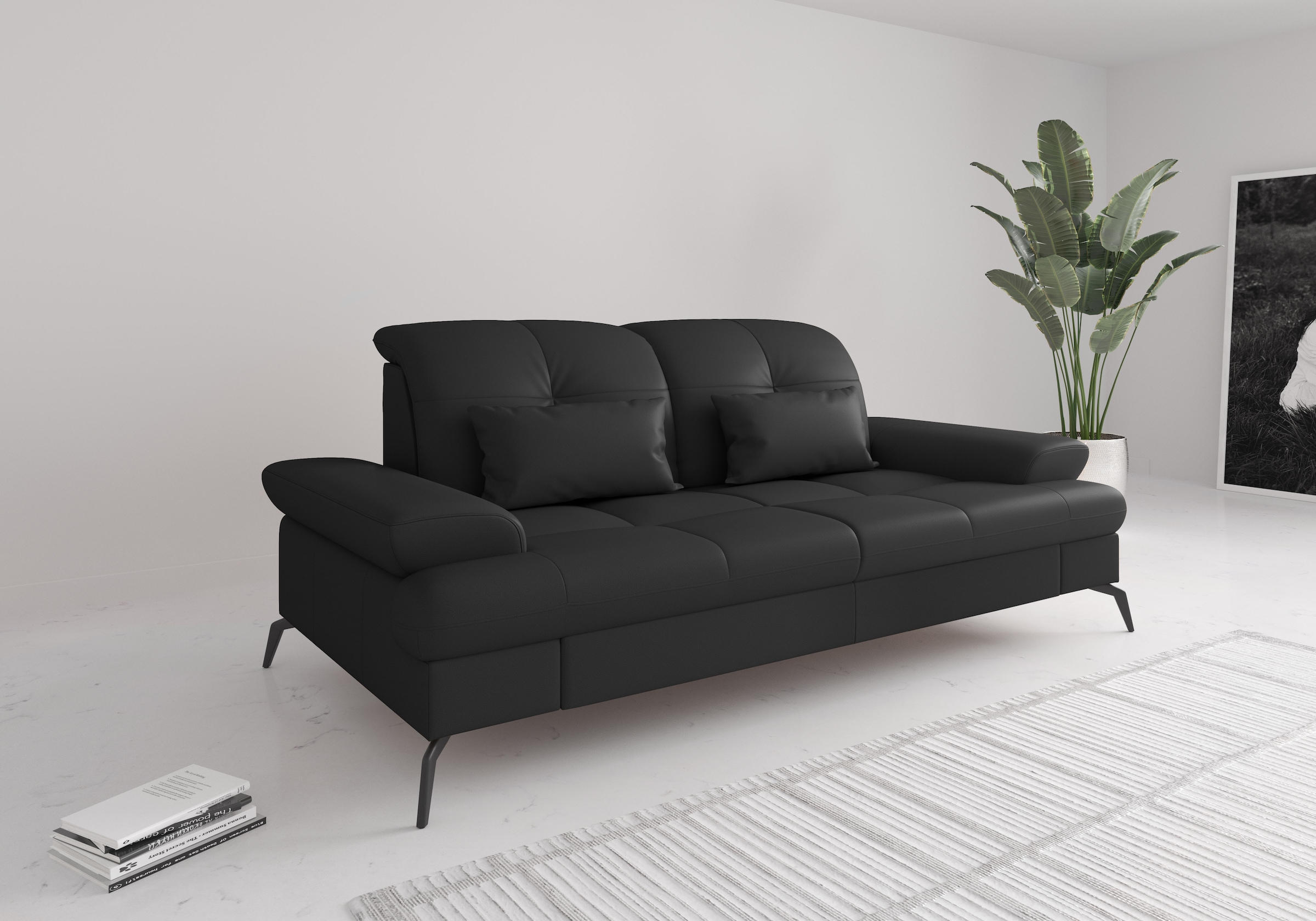 sit&more 3-Sitzer "Amica", inkl Sitztiefenverstellung und Armteilverstellun günstig online kaufen
