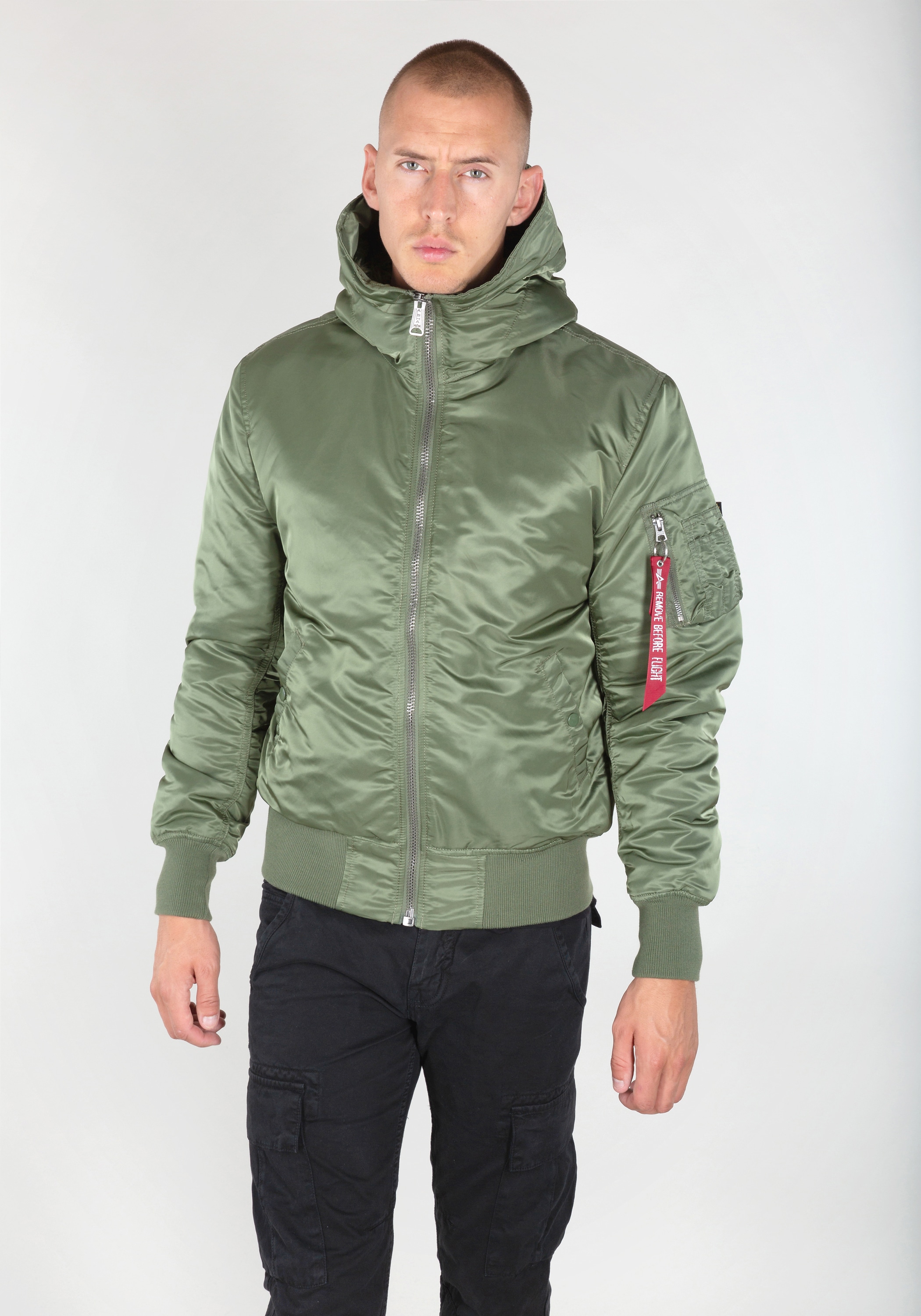 Alpha Industries Bomberjacke "Alpha Industries Men - Bomber Jackets MA-1 Hooded"