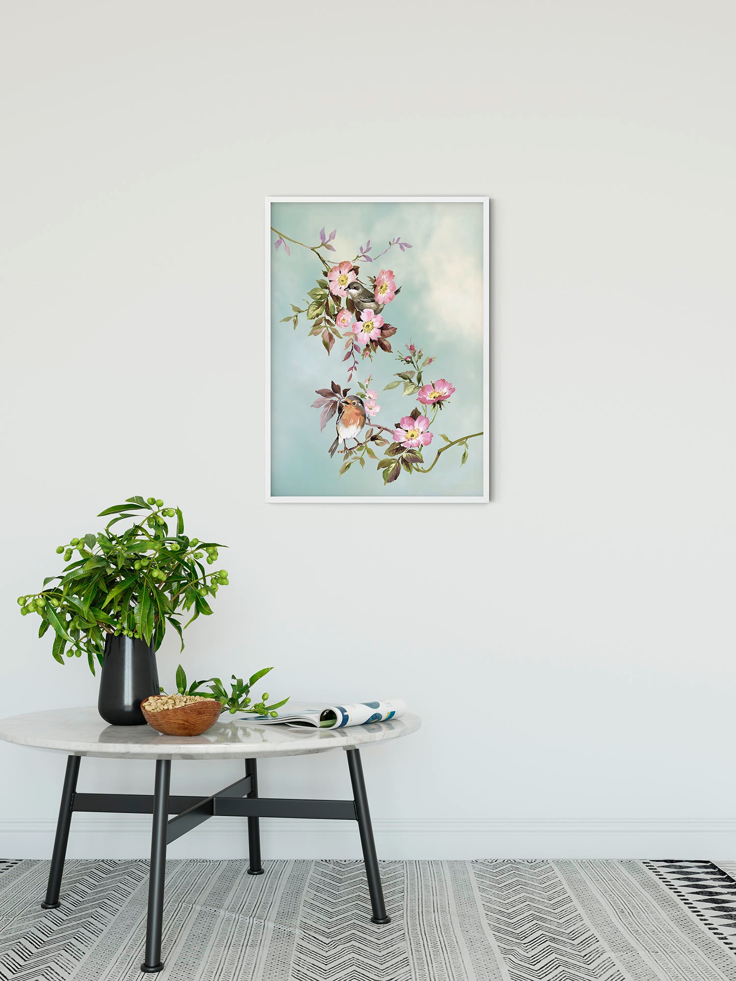 Komar Bild »Salutations du Matin«, Natur, (1 St.), Wandbild zur Dekoration - ohne Rahmen