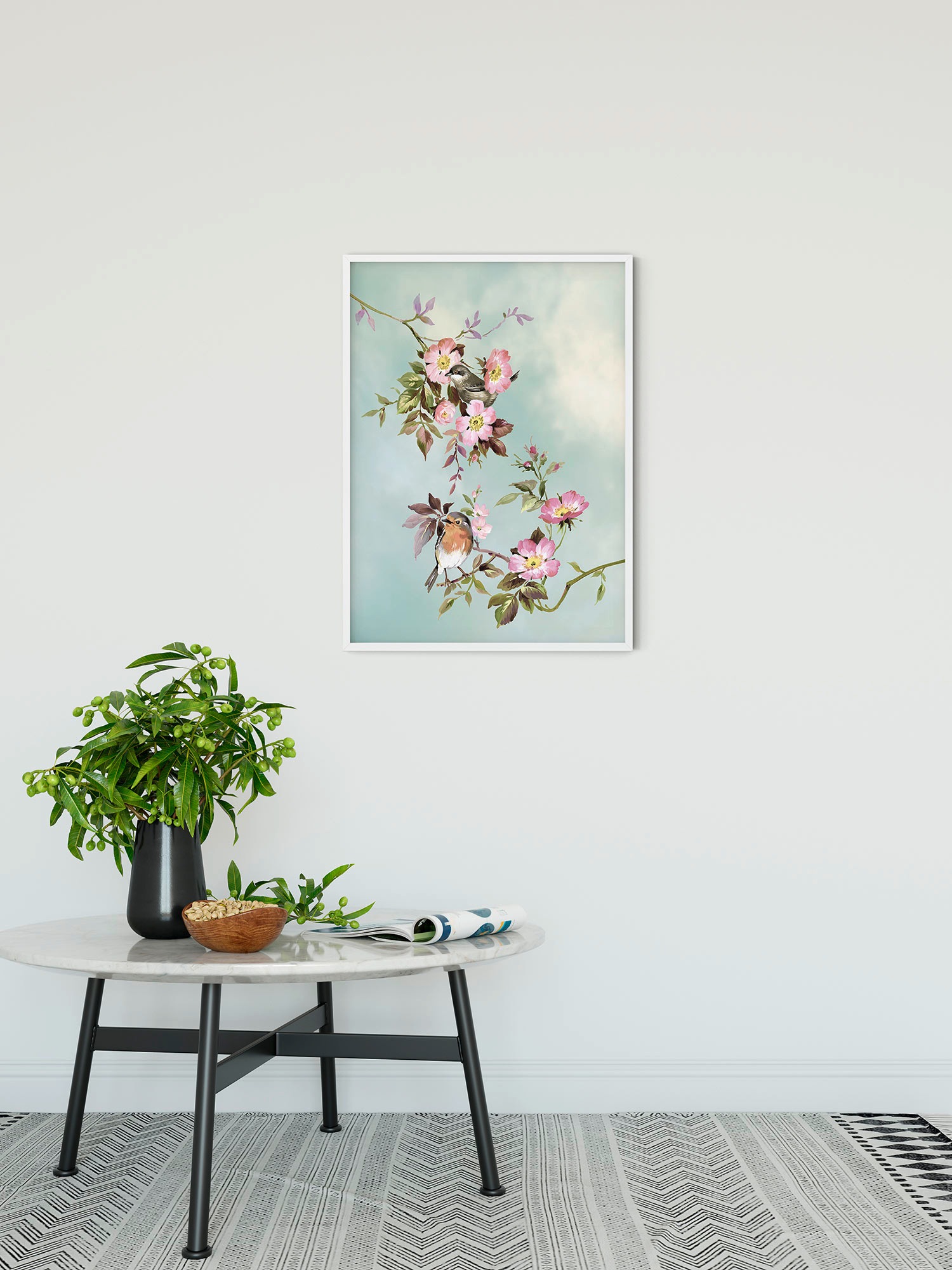 Komar Bild "Salutations du Matin" Natur 1 Stk. tlg. Wandbild zur Dekoration günstig online kaufen