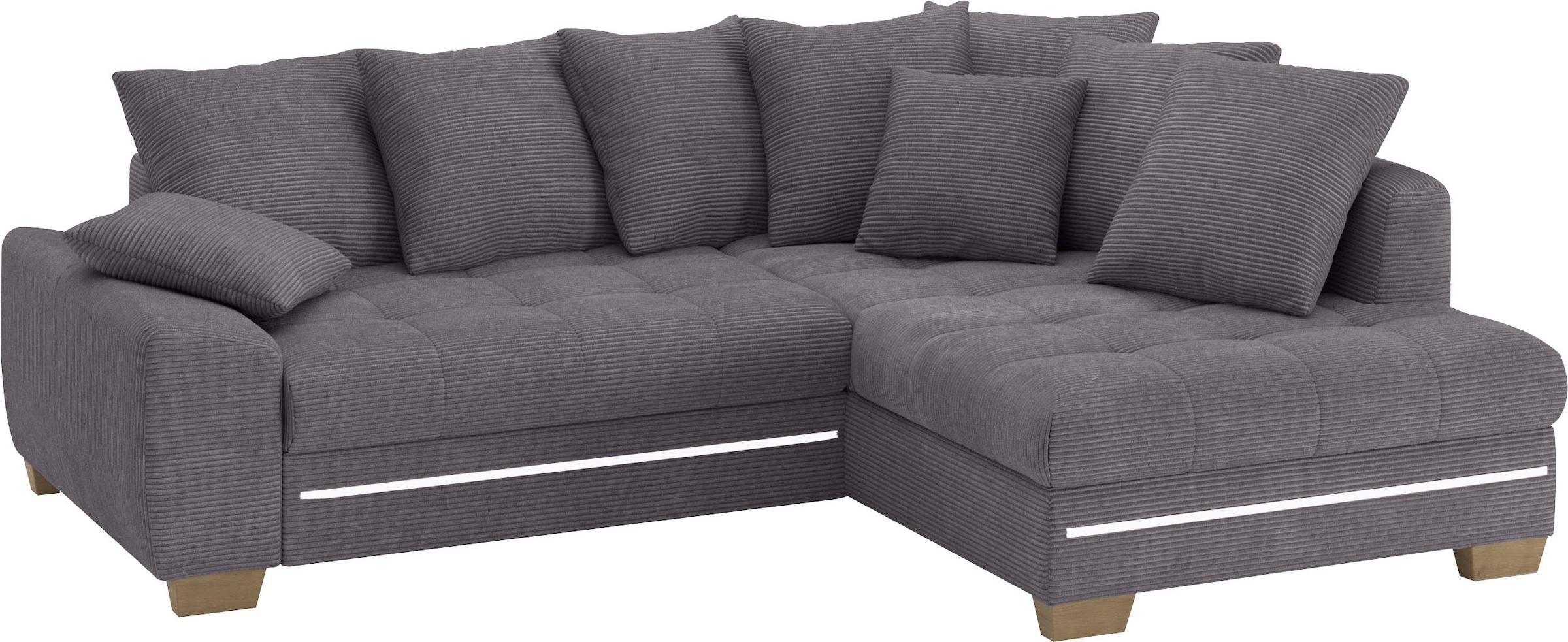 Mr. Couch Ecksofa "Nikita II, L-Form", mit RGB-LED Beleuchtung, wahlweise m günstig online kaufen