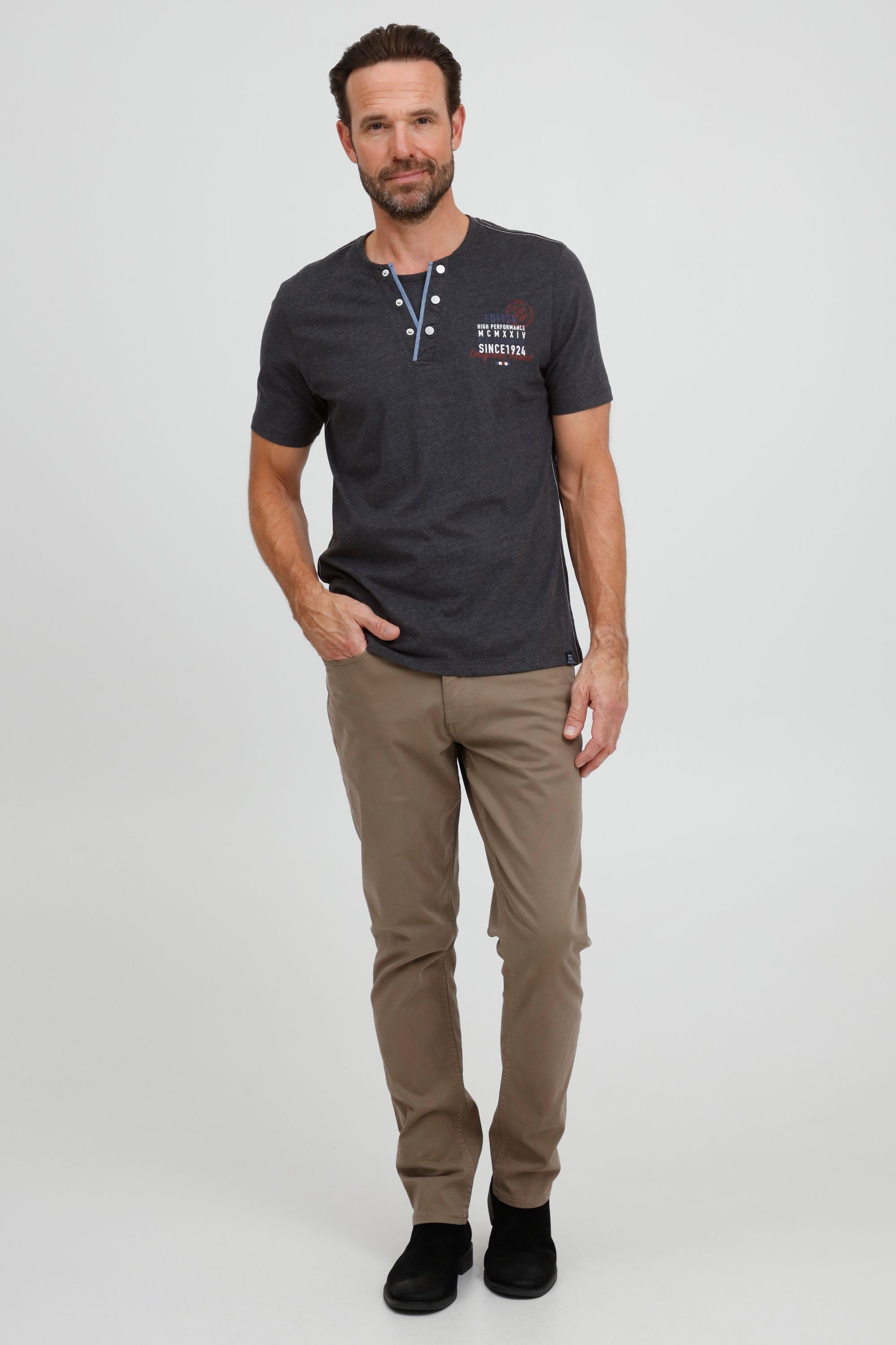 FQ1924 Henleyshirt »Henleyshirt FQRudolf«