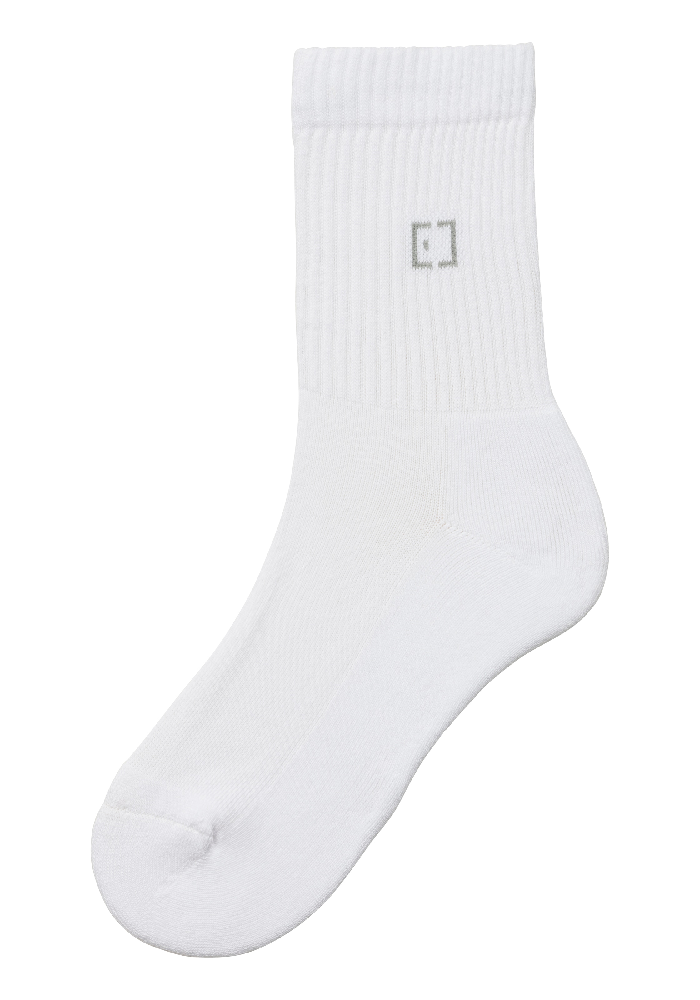 Elbsand Socken, (Packung, 3 Paar), mit Frottee und eingestricktem Markenlogo