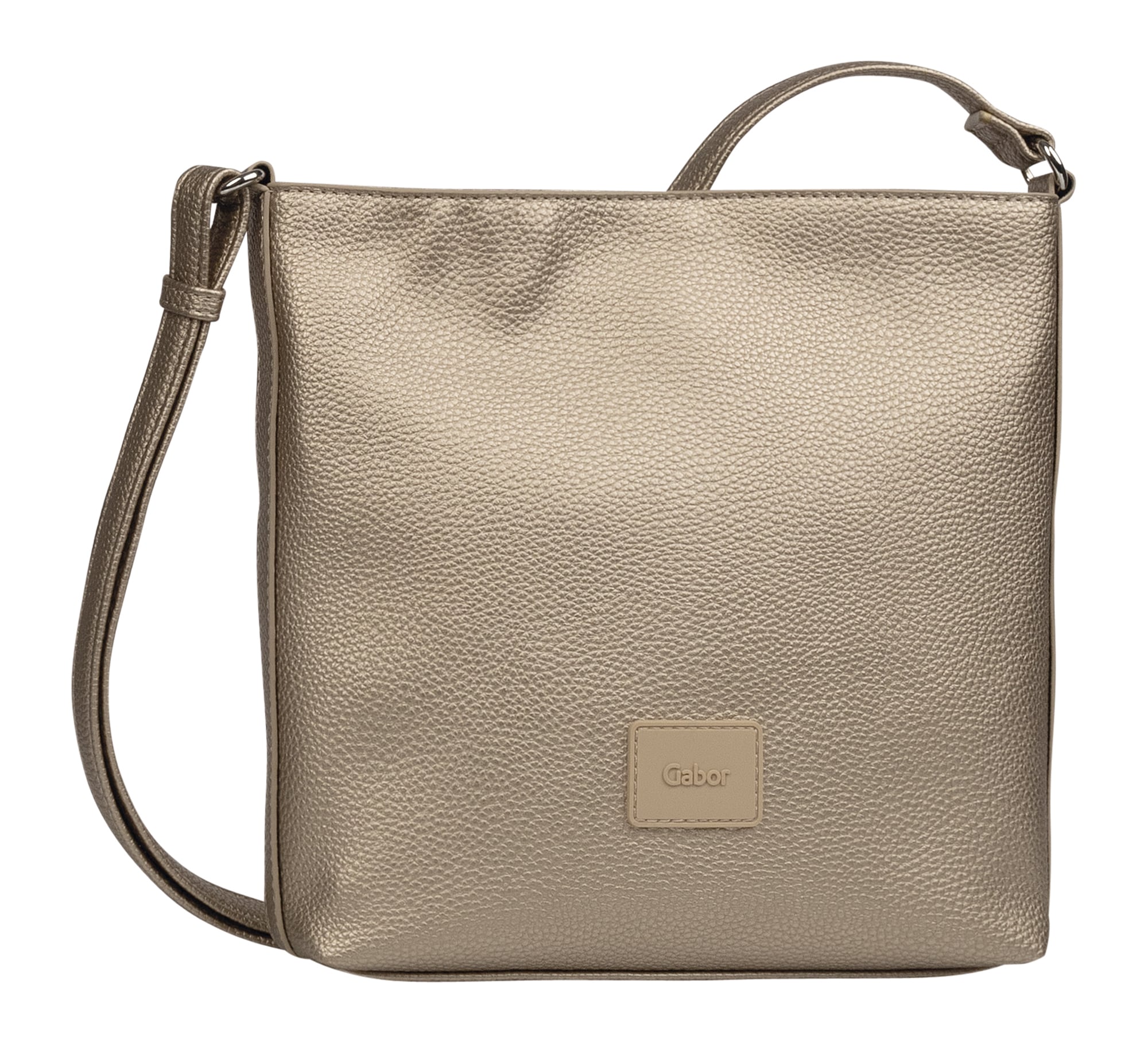 Gabor Umhängetasche "Elfie" Damen Schultertasche, Handtasche mit Logo-Aufnä günstig online kaufen