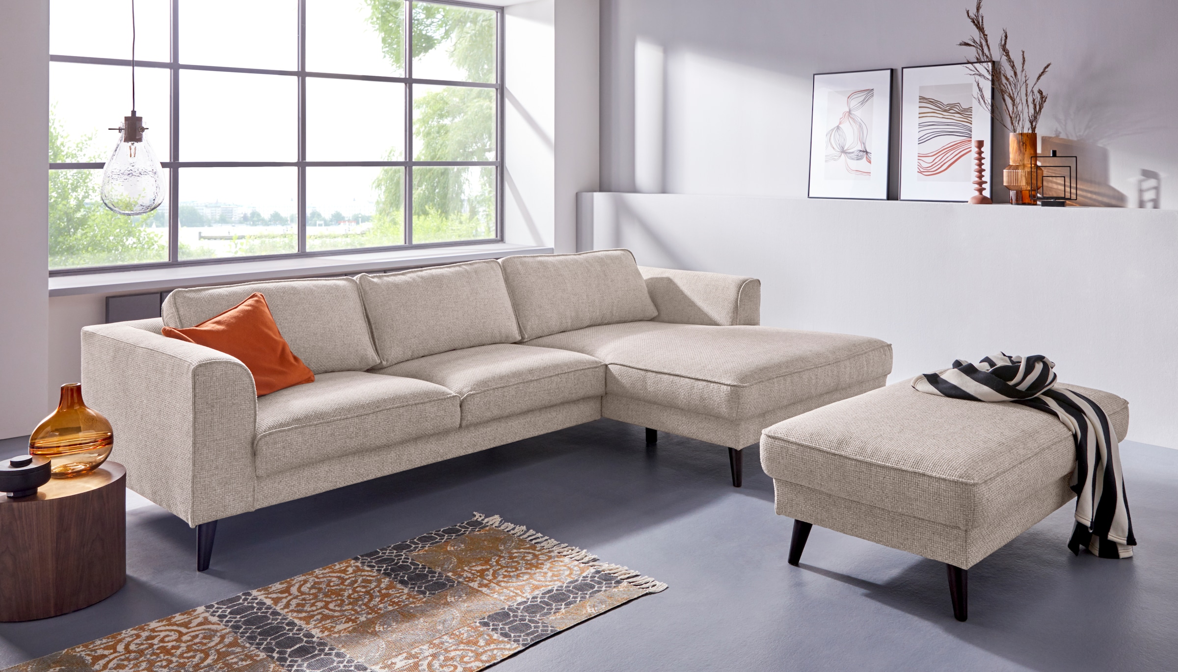 INOSIGN Ecksofa »Lumber Jack, L-Form«, in moderner Optik