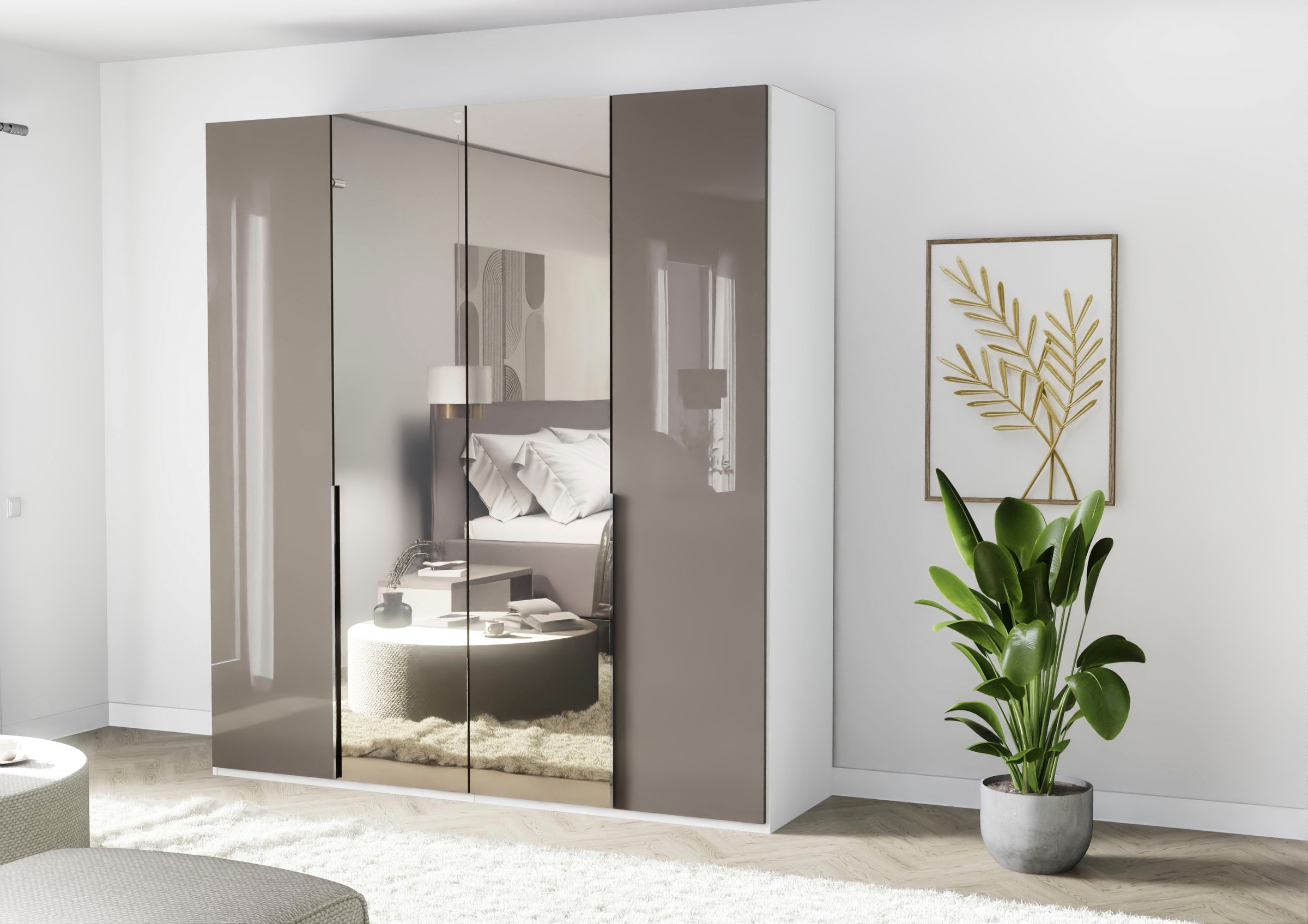 Musterring Drehtürenschrank "San Diego, Kleiderschrank, Schrank, Garderobe, günstig online kaufen