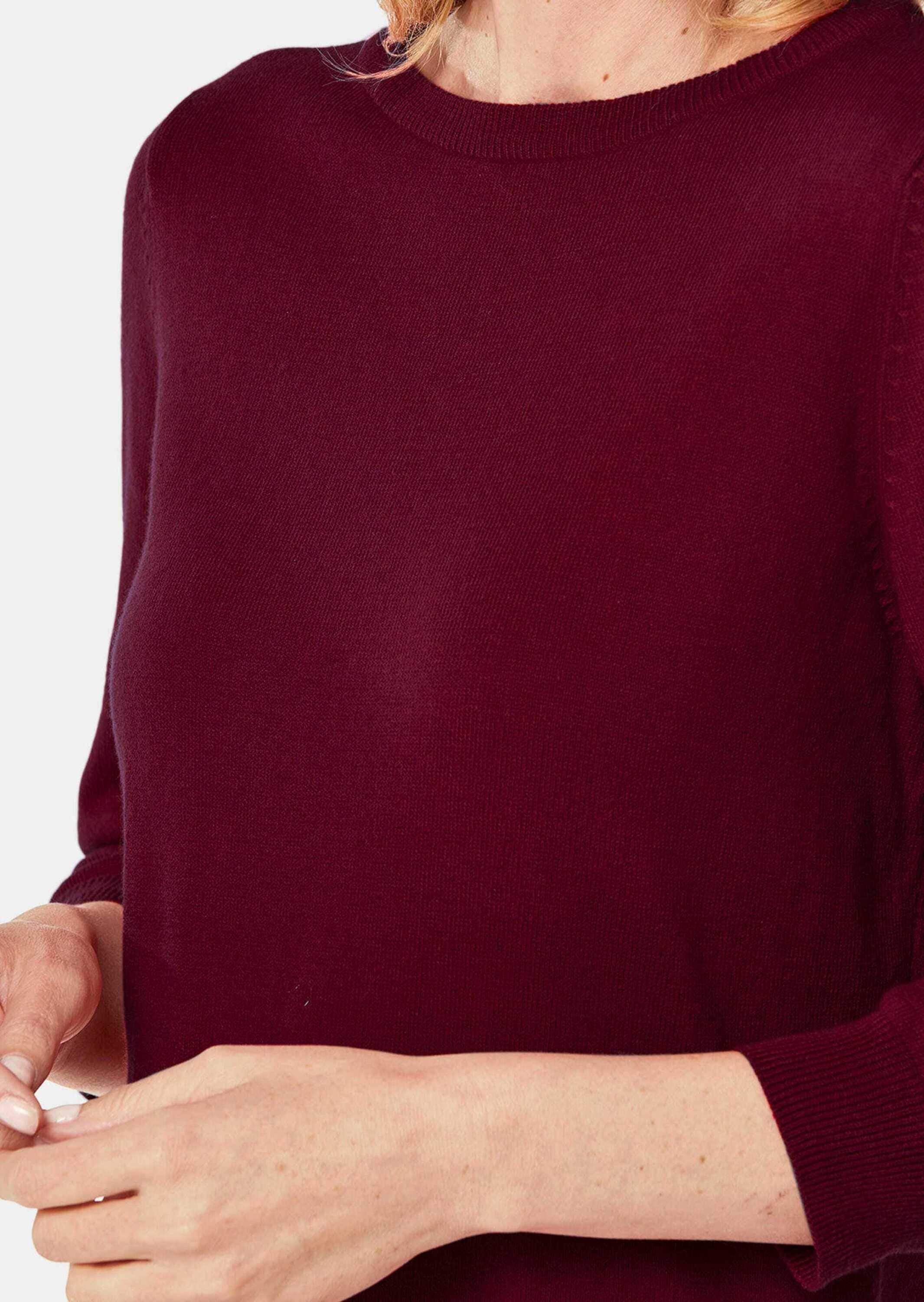 GOLDNER Strickpullover »Kurzgröße Pullover aus hochwertigem Garn«