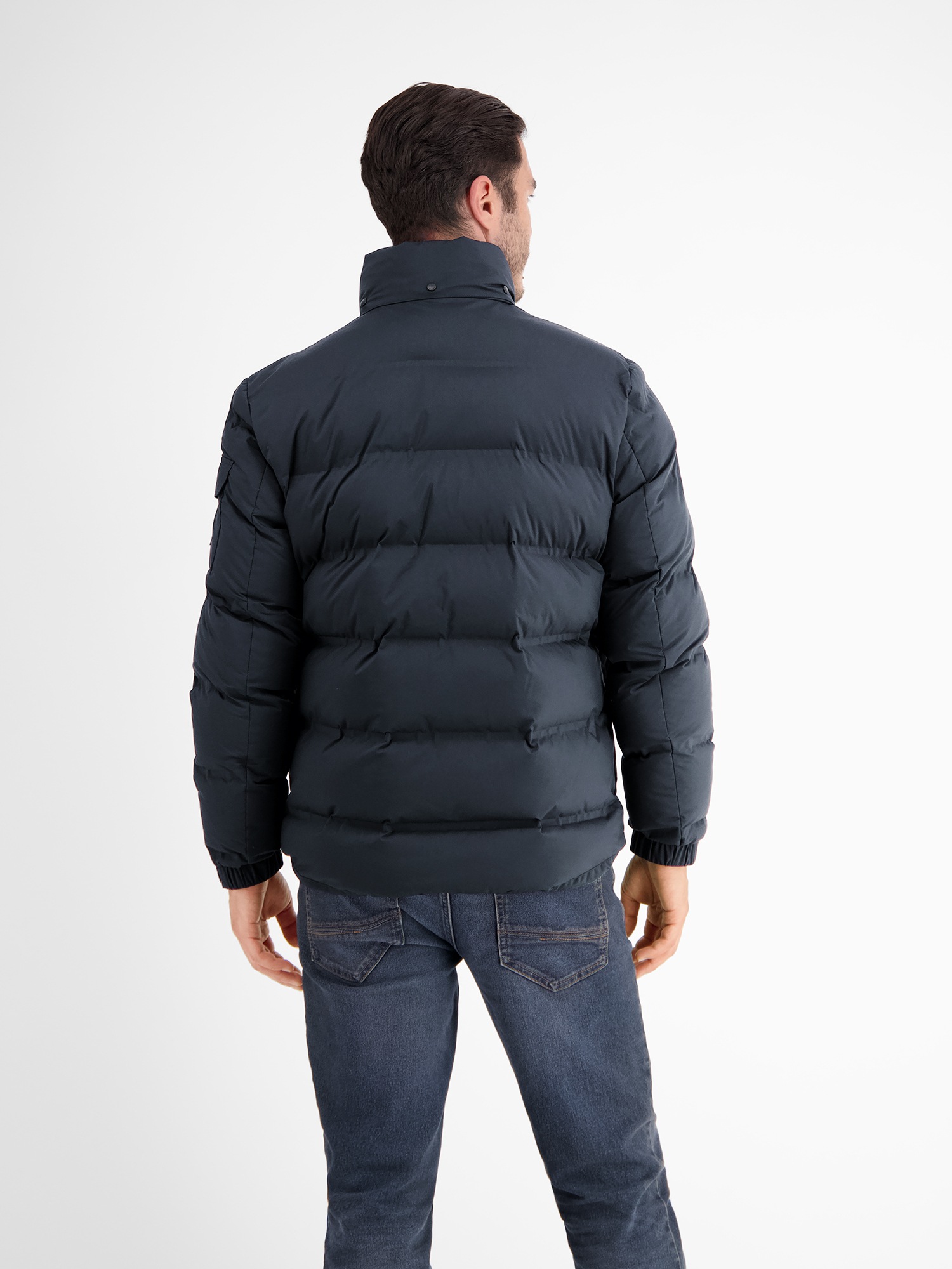 LERROS Steppjacke »LERROS Warm gefütterter Steppblouson mit versteckter Kapuze«, mit Kapuze, Wasser- und windabweisend, atmungsaktiv