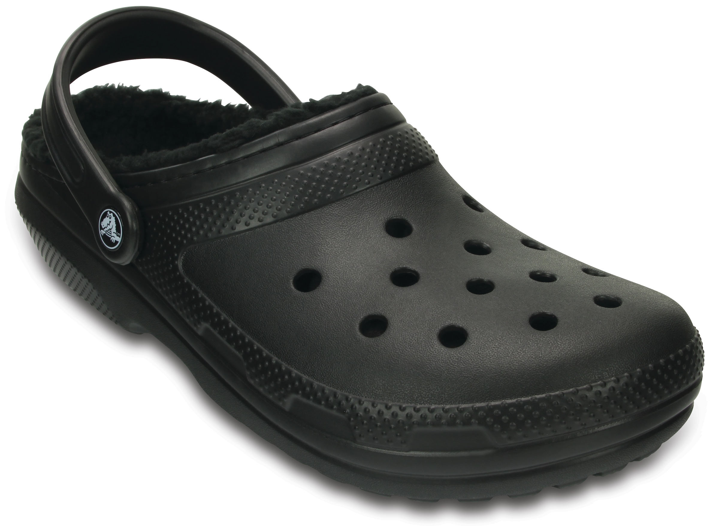 Crocs Hausschuh »Classic Lined Clog«, Gartenschuh, Schlappen, Clog, mit kuscheligem Fellimitat