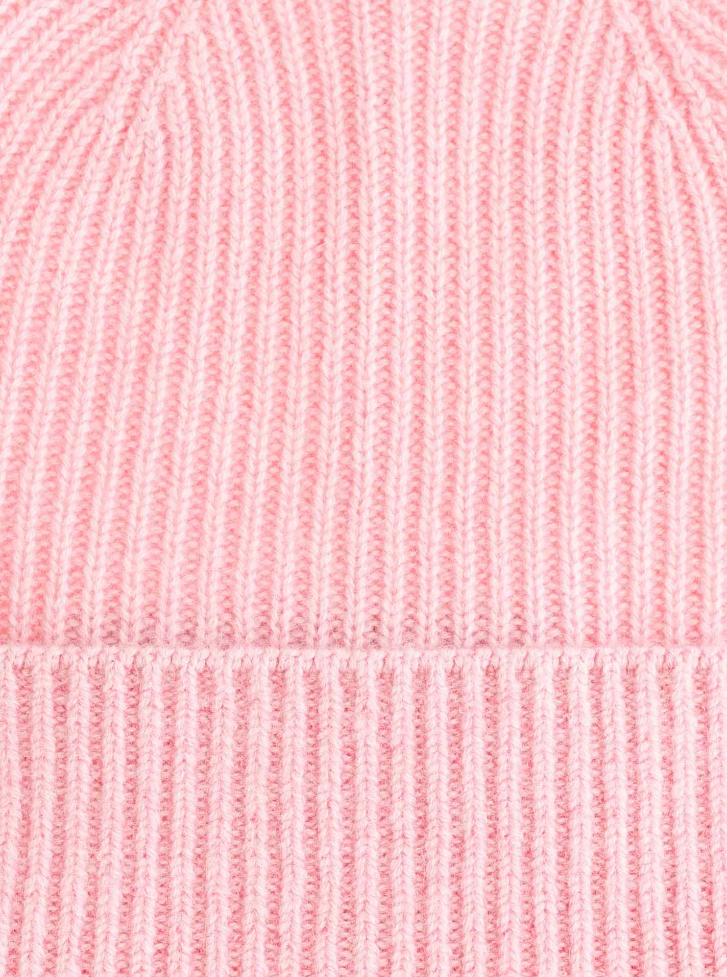 Zwillingsherz Beanie, mit Rippe