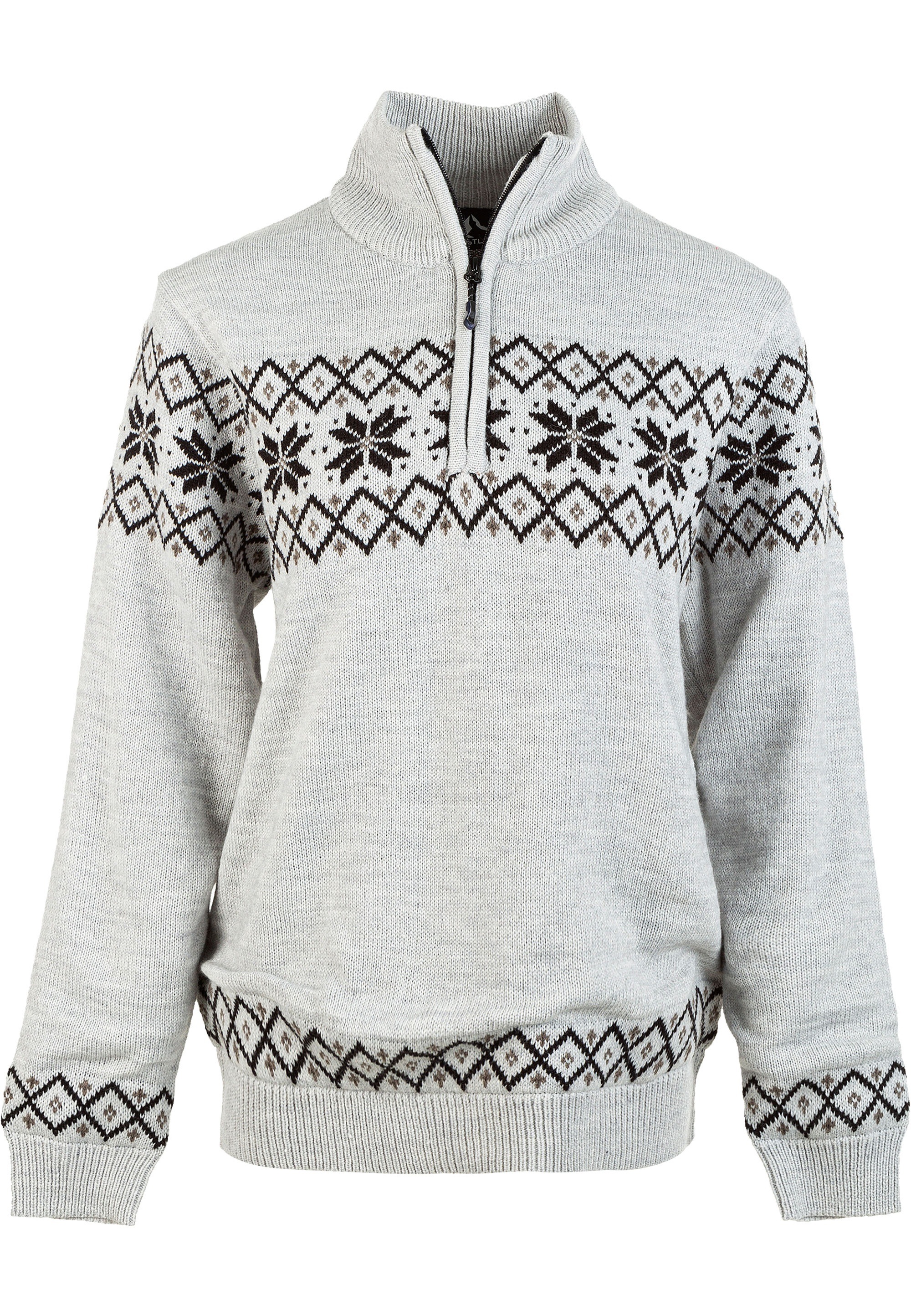 WHISTLER Strickpullover »Payton«, mit elegantem Norweger-Muster
